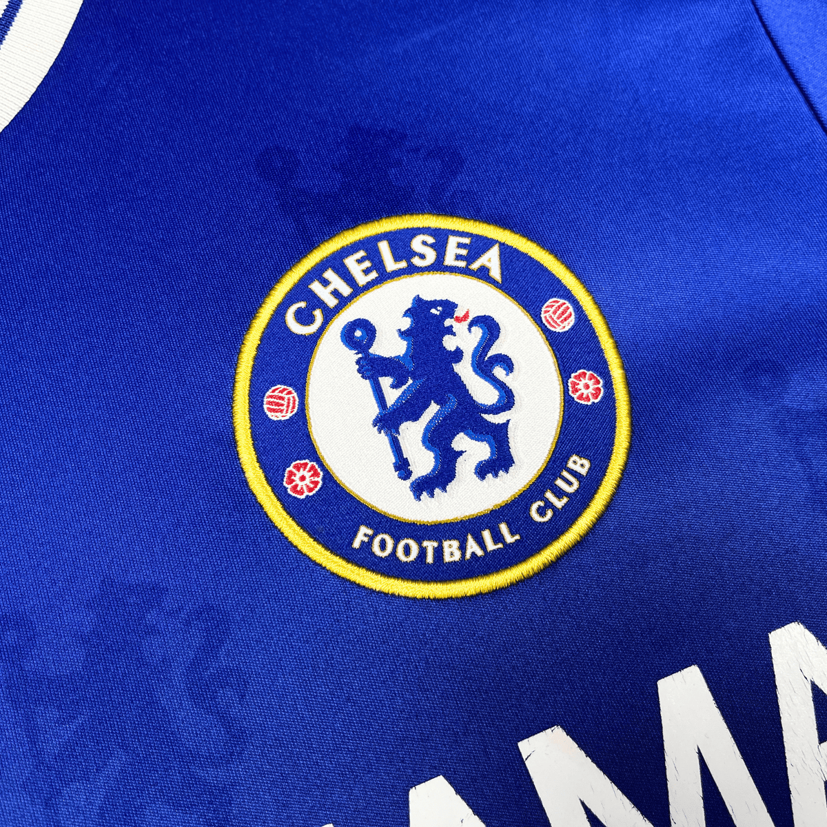 Vintage Chelsea 2016-2017 Home football shirt with Hazard 10 print, size S | Nostalgic Football Shirts