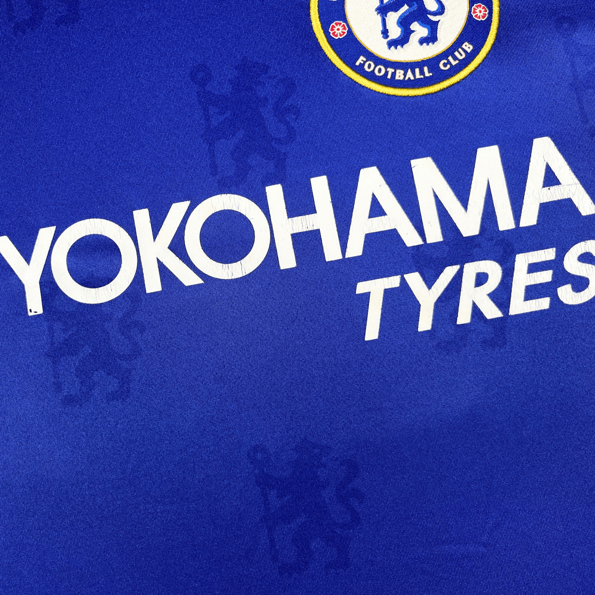 Vintage Chelsea 2016-2017 Home football shirt with Hazard 10 print, size S | Nostalgic Football Shirts