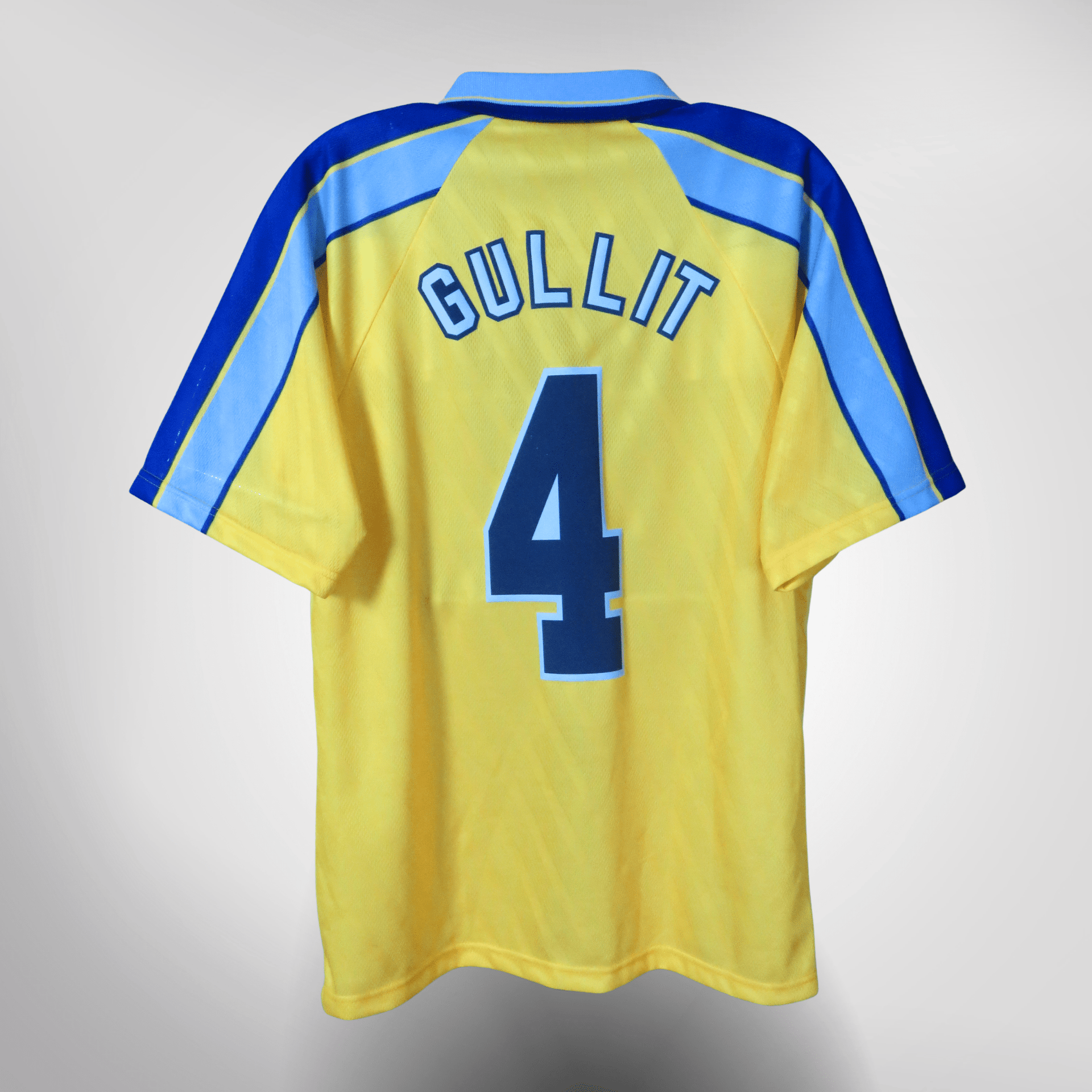 Chelsea 1997-98 Away Gullit #4 Shirt M – Nostalgic Football Shirts Chelsea 1997-98 Away Gullit #4 Shirt M – Nostalgic Football Shirts
