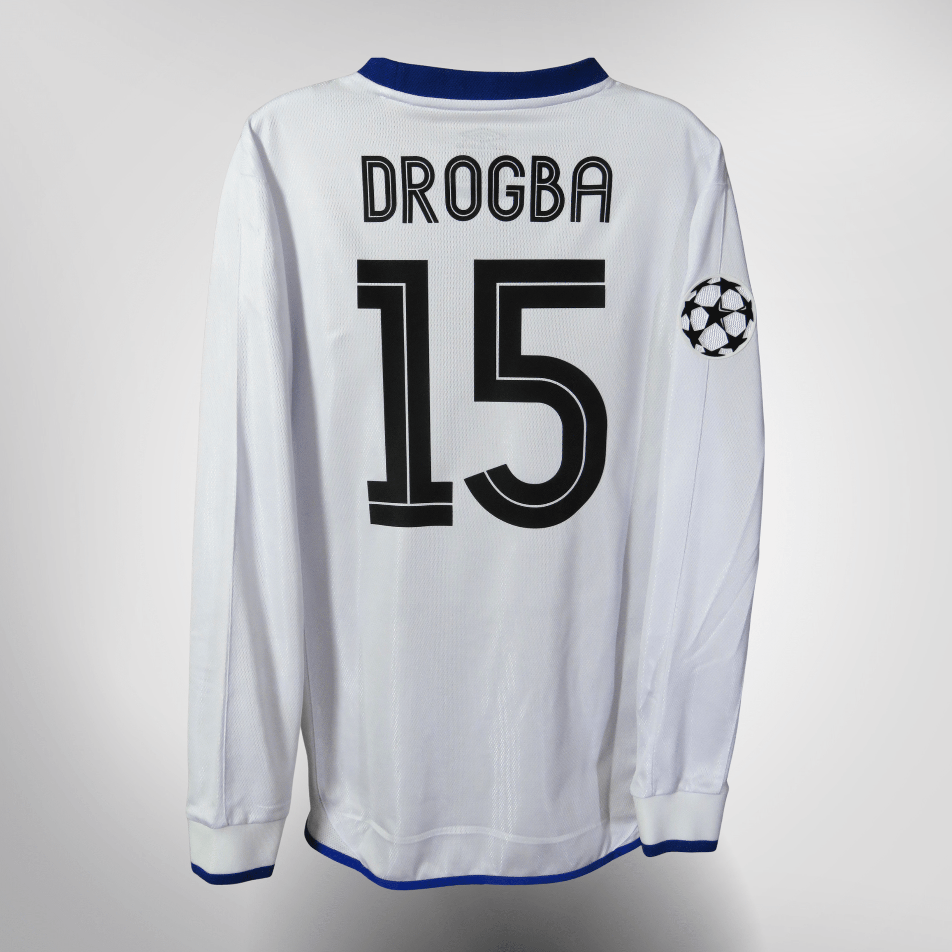 Chelsea 2003-05 Away Drogba #15 Shirt M – Nostalgic Football Shirts