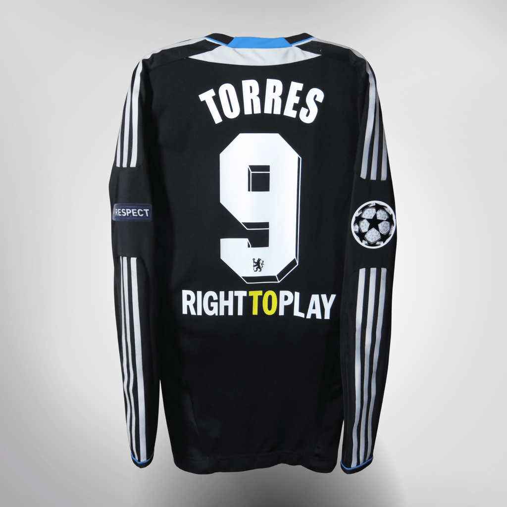 Chelsea 2011-12 Away Torres #9 Player Issue Shirt M