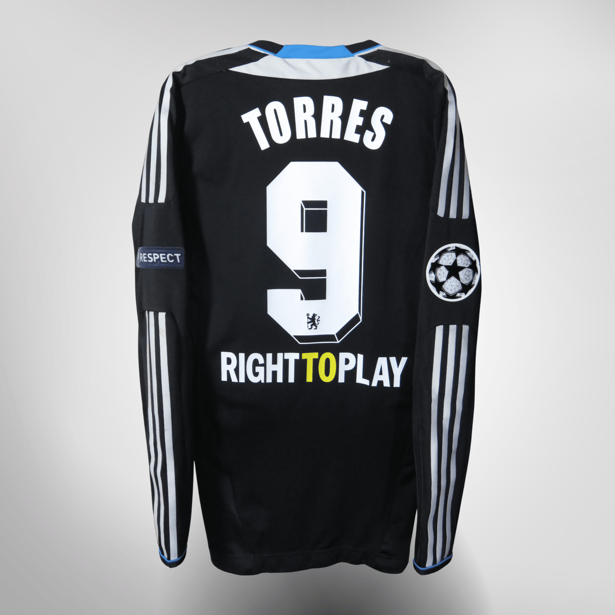 Chelsea 2011-12 Away Torres #9 Player Issue Shirt M