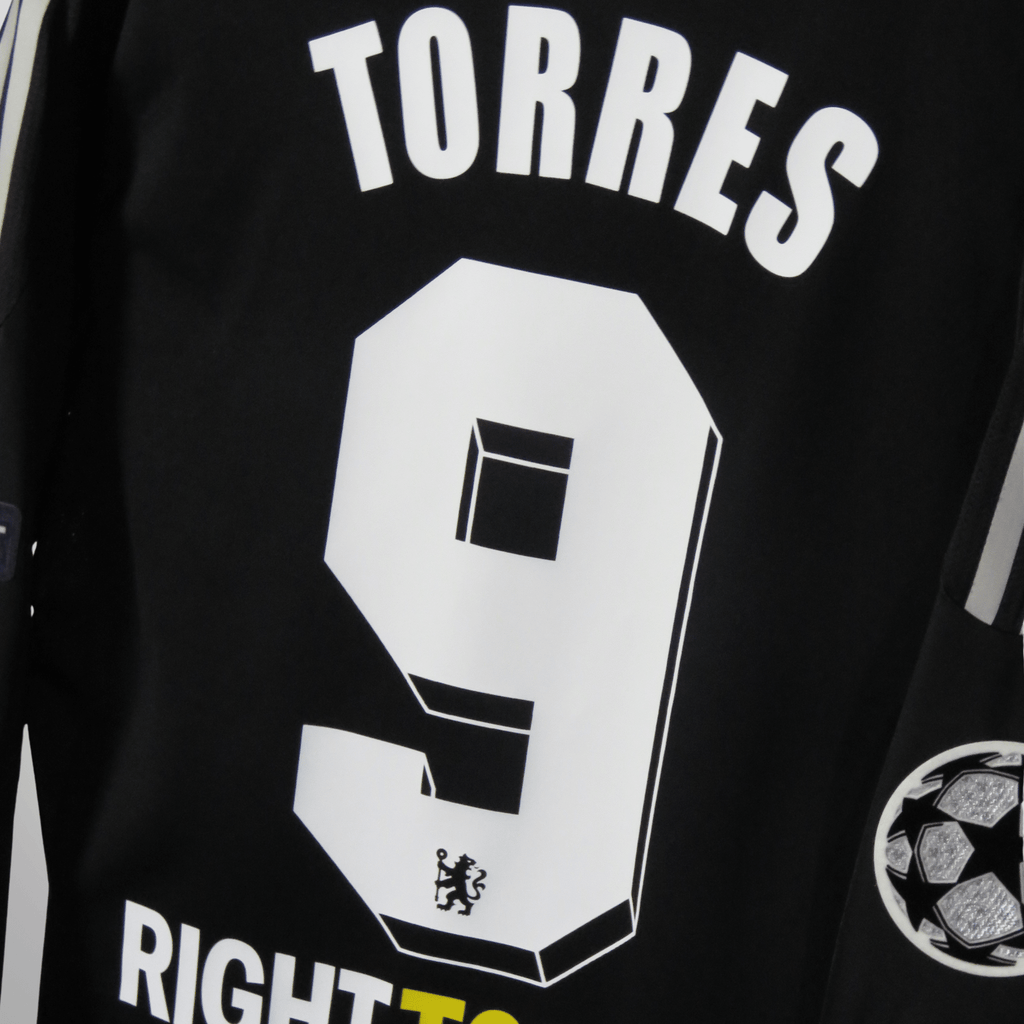 Chelsea 2011-12 Away Torres #9 Player Issue Shirt M