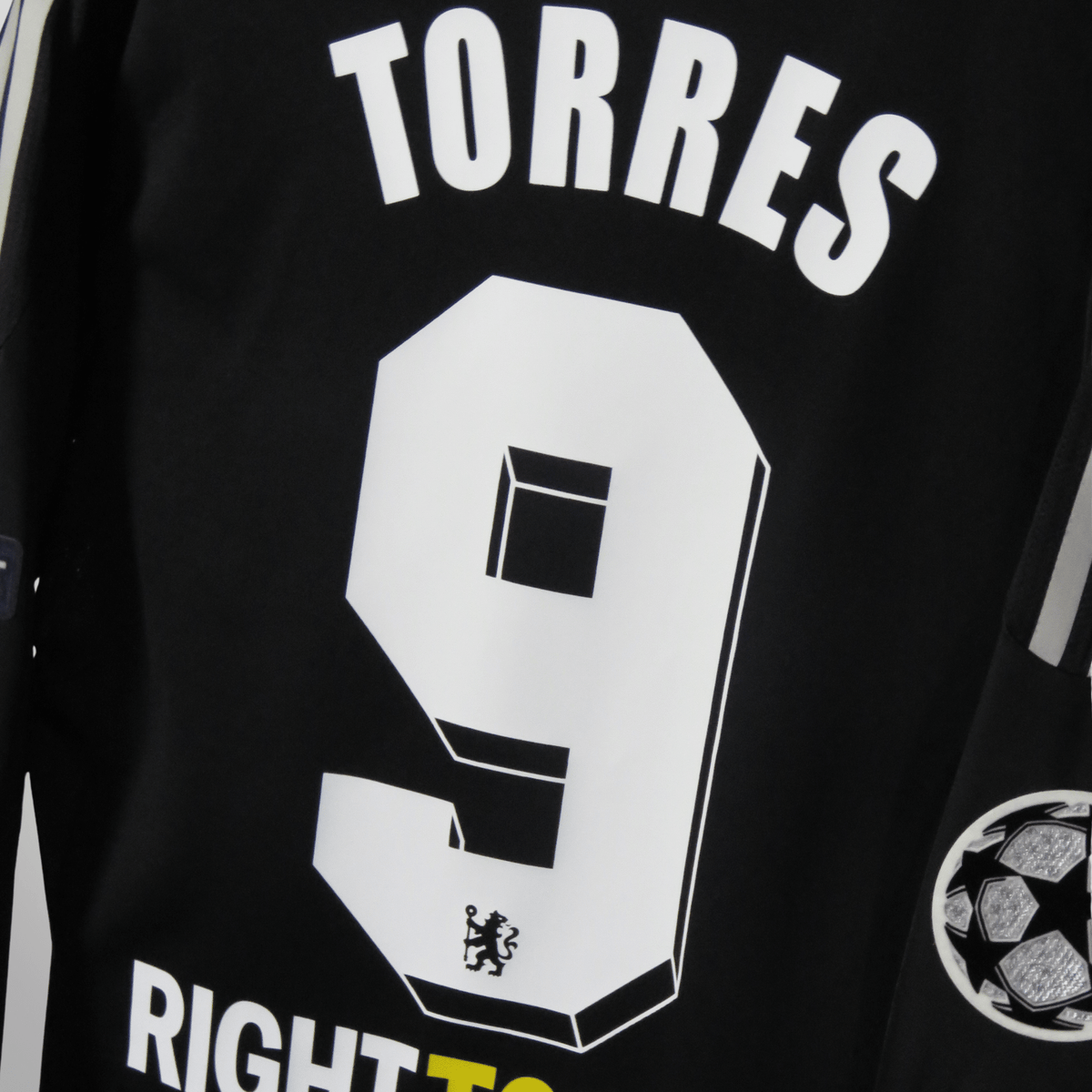 Chelsea 2011-12 Away Torres #9 Player Issue Shirt M