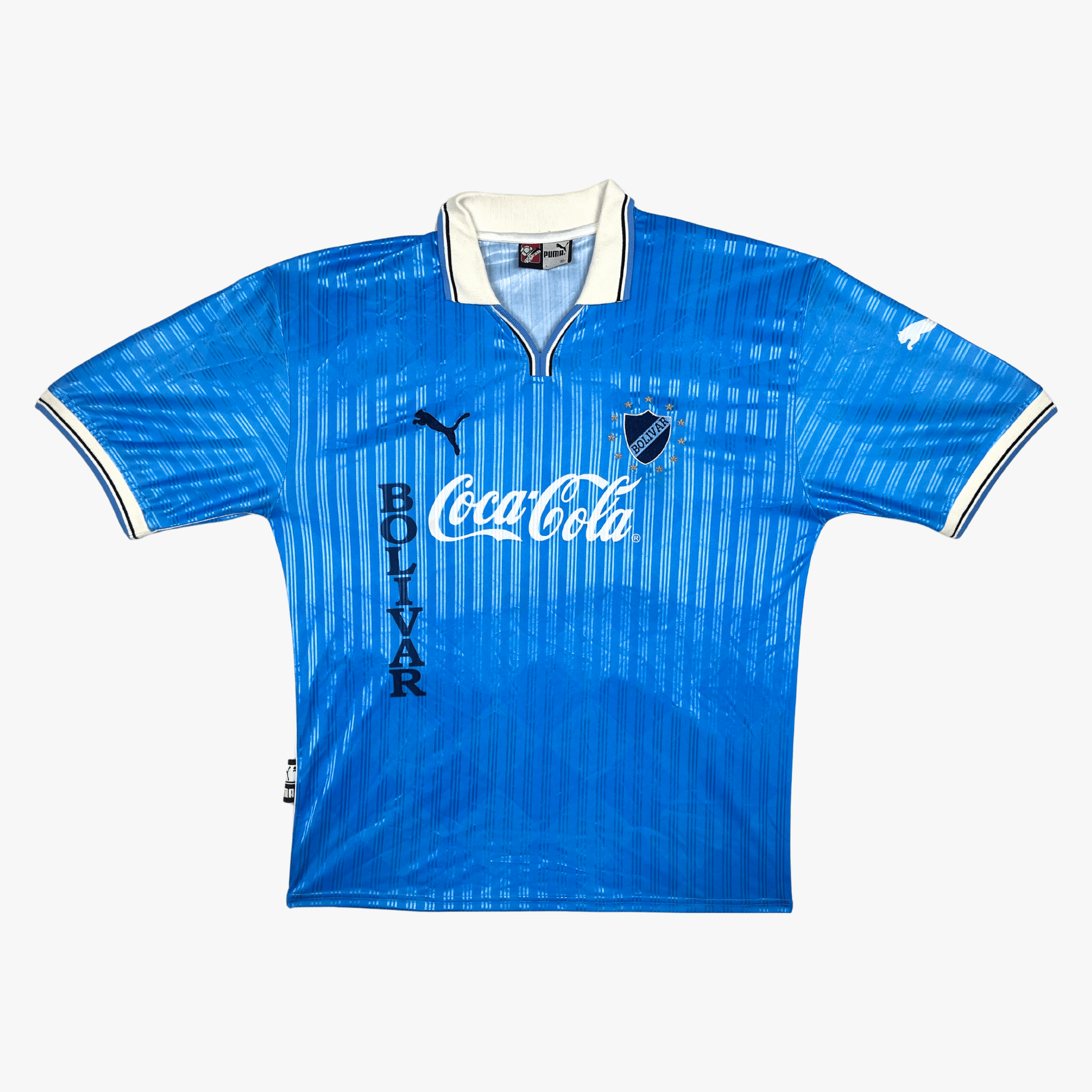 Club Bolívar 2001/2002 Home Shirt | Nostalgic Football Shirts