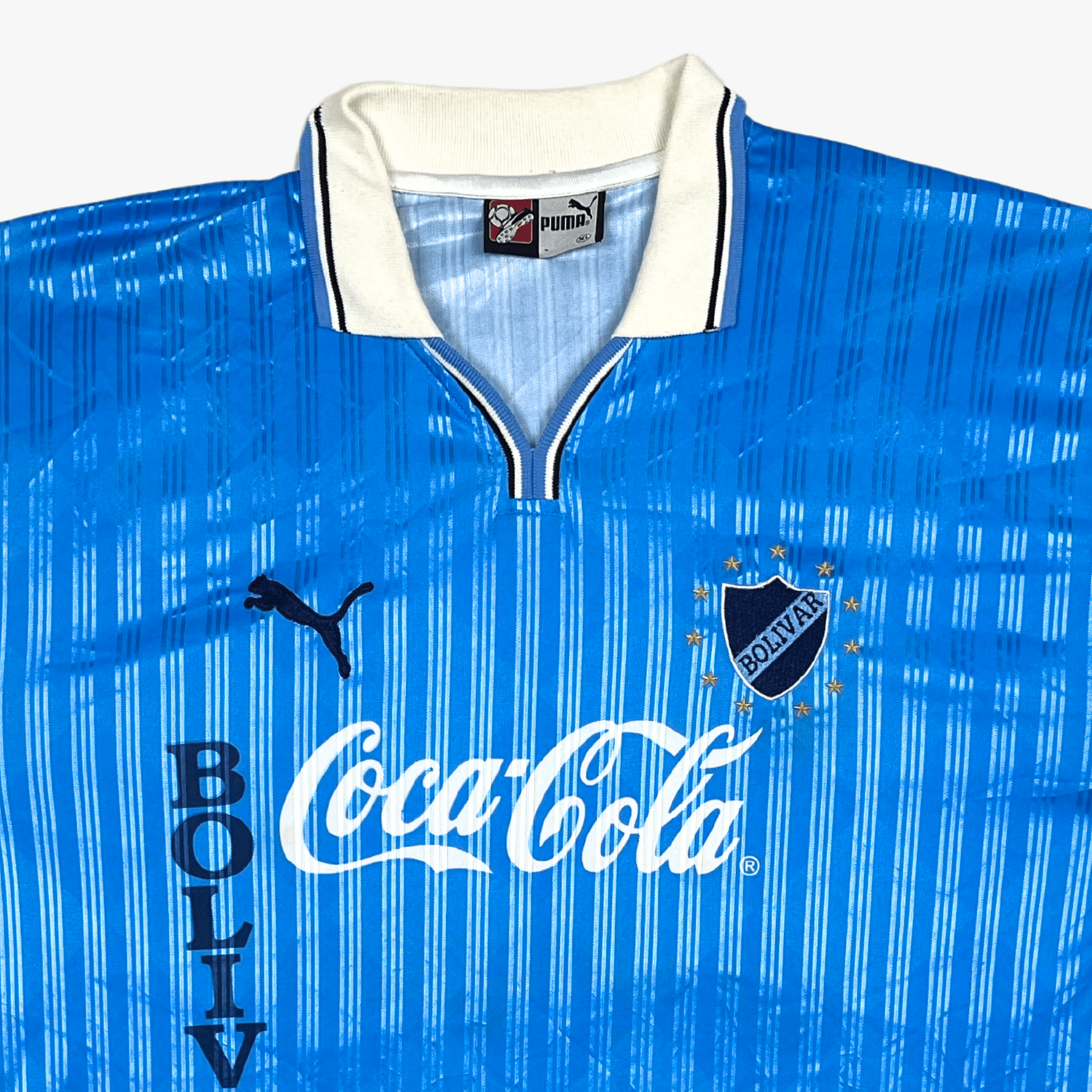 Club Bolívar 2001/2002 Home Shirt | Nostalgic Football Shirts
