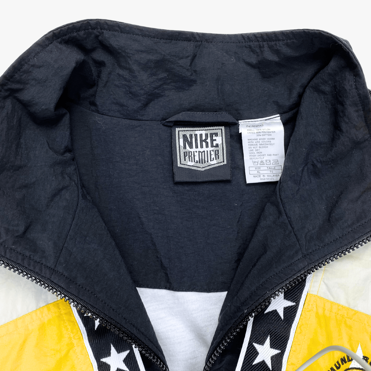 Retro Dortmund 1994-1995 Training jacket by Nike, size XL | Nostalgic Football Shirts