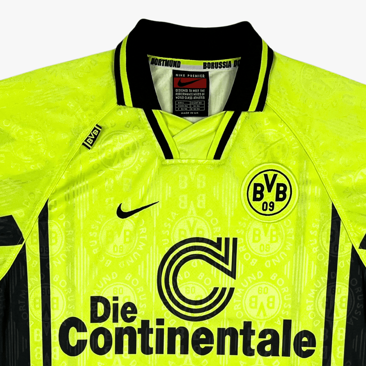 Authentic Nike Dortmund 1996-1997 Home shirt, size L | Nostalgic Football Shirts