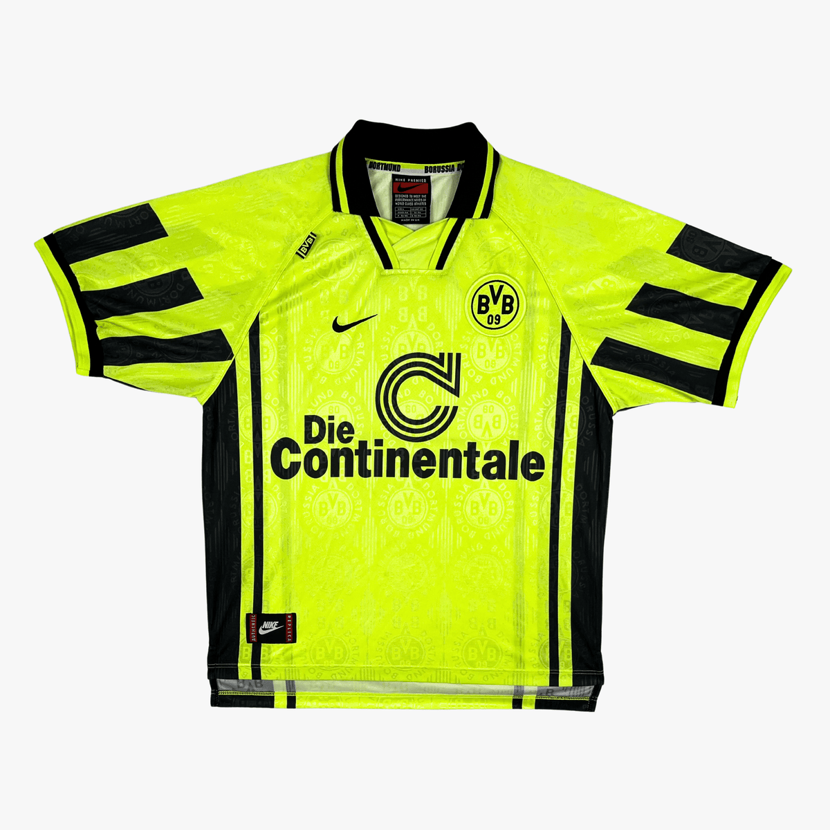 Vintage Dortmund 1996-1997 Home football shirt, size L | Nostalgic Football Shirts