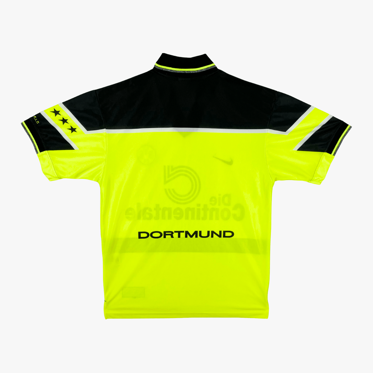Retro Dortmund 1997-1998 Home football jersey by Nike, size M | Nostalgic Football Shirts