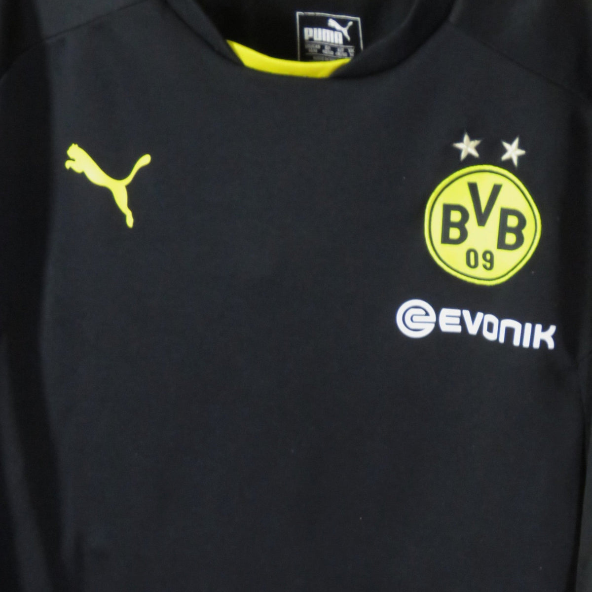 Retro Dortmund 2017-2018 Training sweater by Puma, size M | Nostalgic Football Shirts