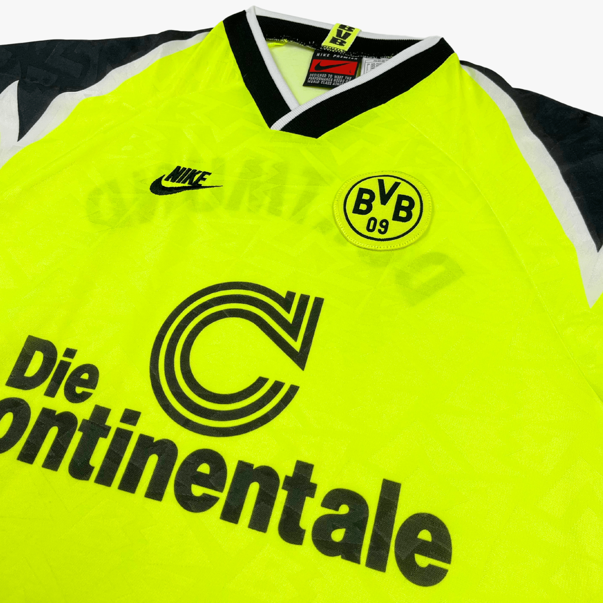 Dortmund 1995-96 Home Shirt L