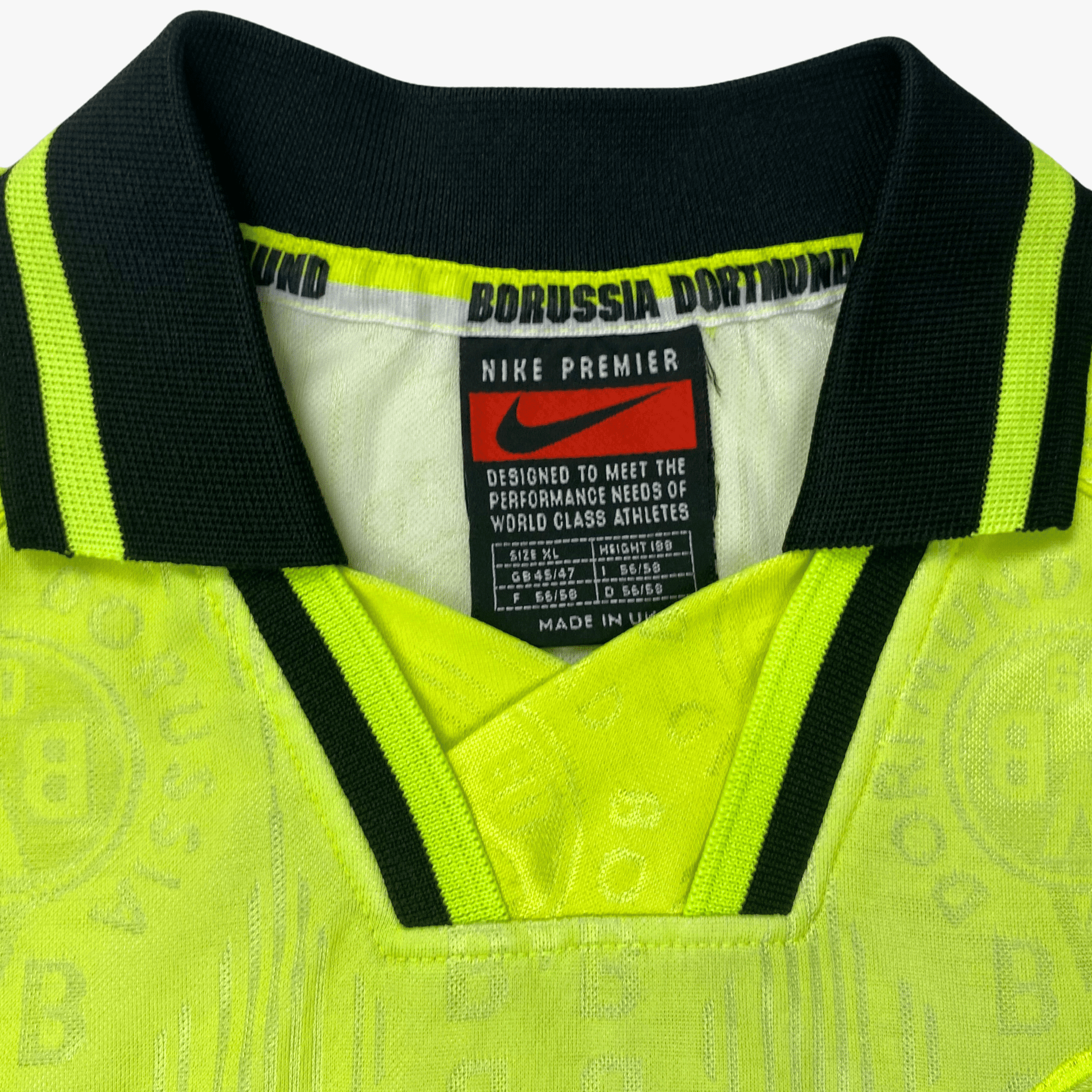 Maillot domicile Dortmund 1996-97 XL