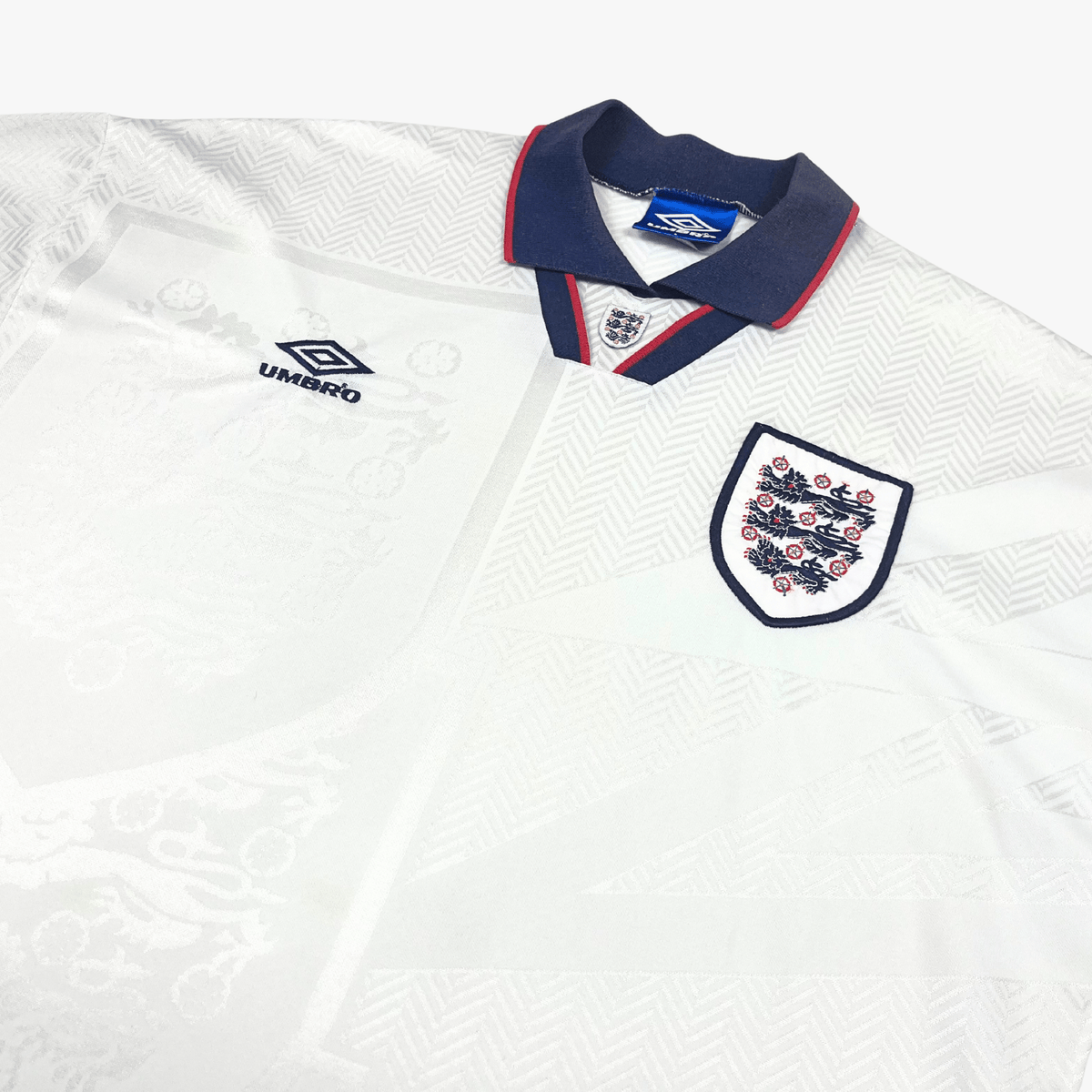 Original England 1993-1995 Home football shirt, size L | Nostalgic Football Shirts
