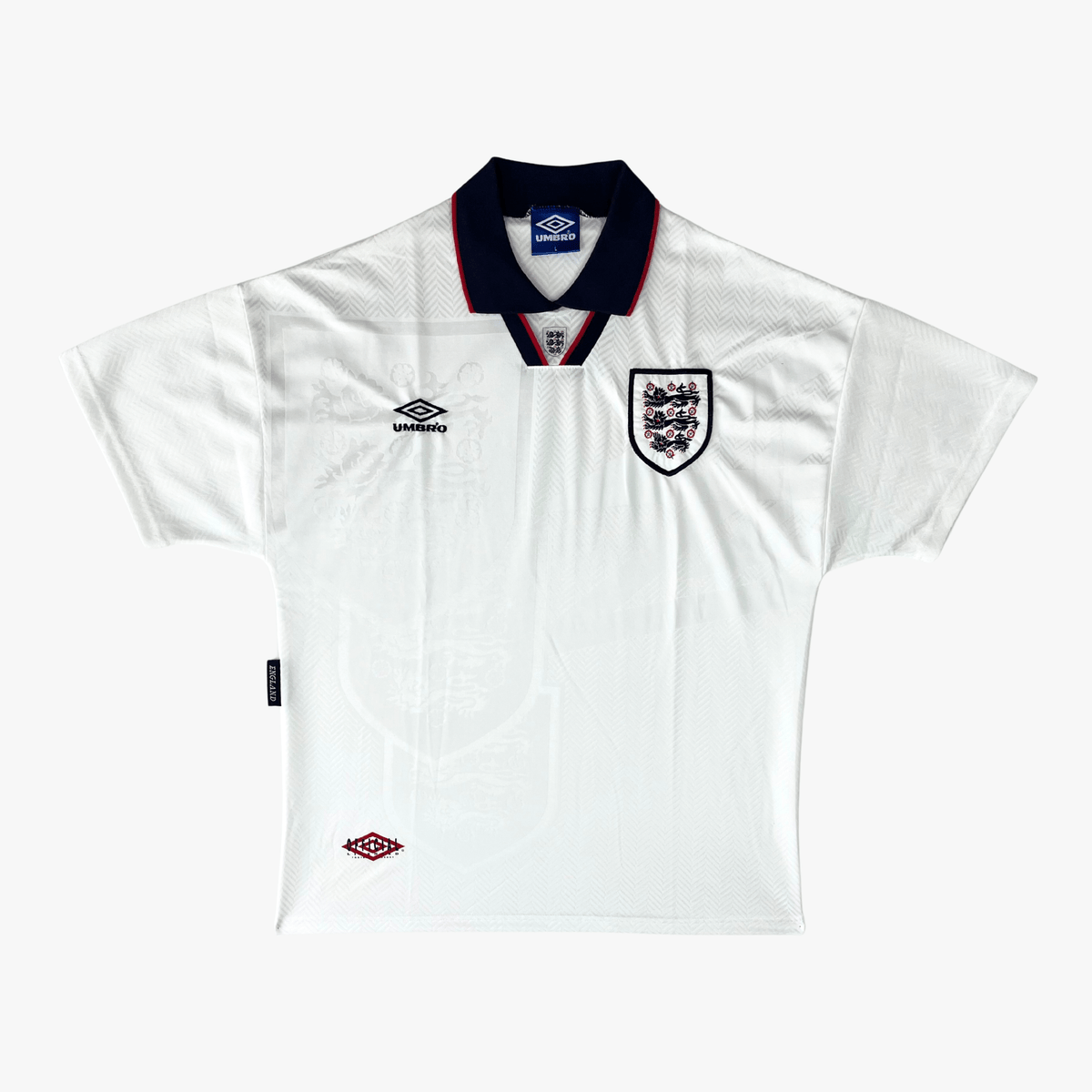 Vintage England 1993-1995 Home football shirt, size L | Nostalgic Football Shirts