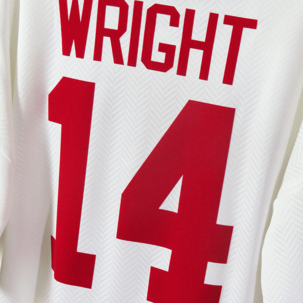 Retro England 1993-1995 Home football jersey by Umbro, Wright 14, size XL | Nostalgic Football Shirts