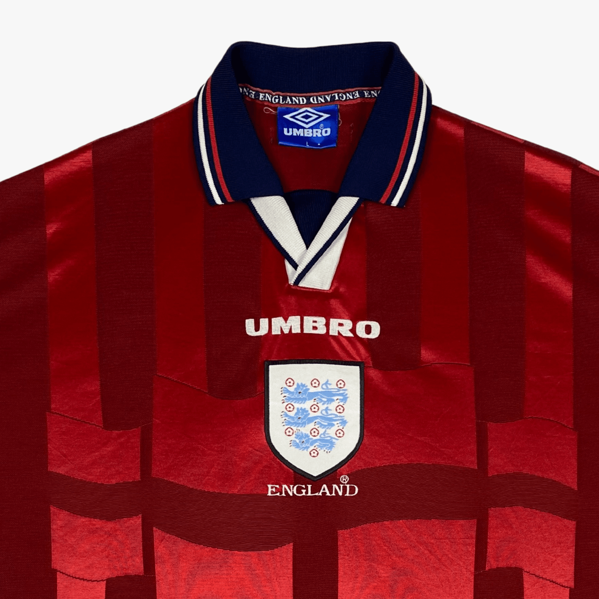 Authentic Umbro England 1997-1999 Away shirt, size L | Nostalgic Football Shirts