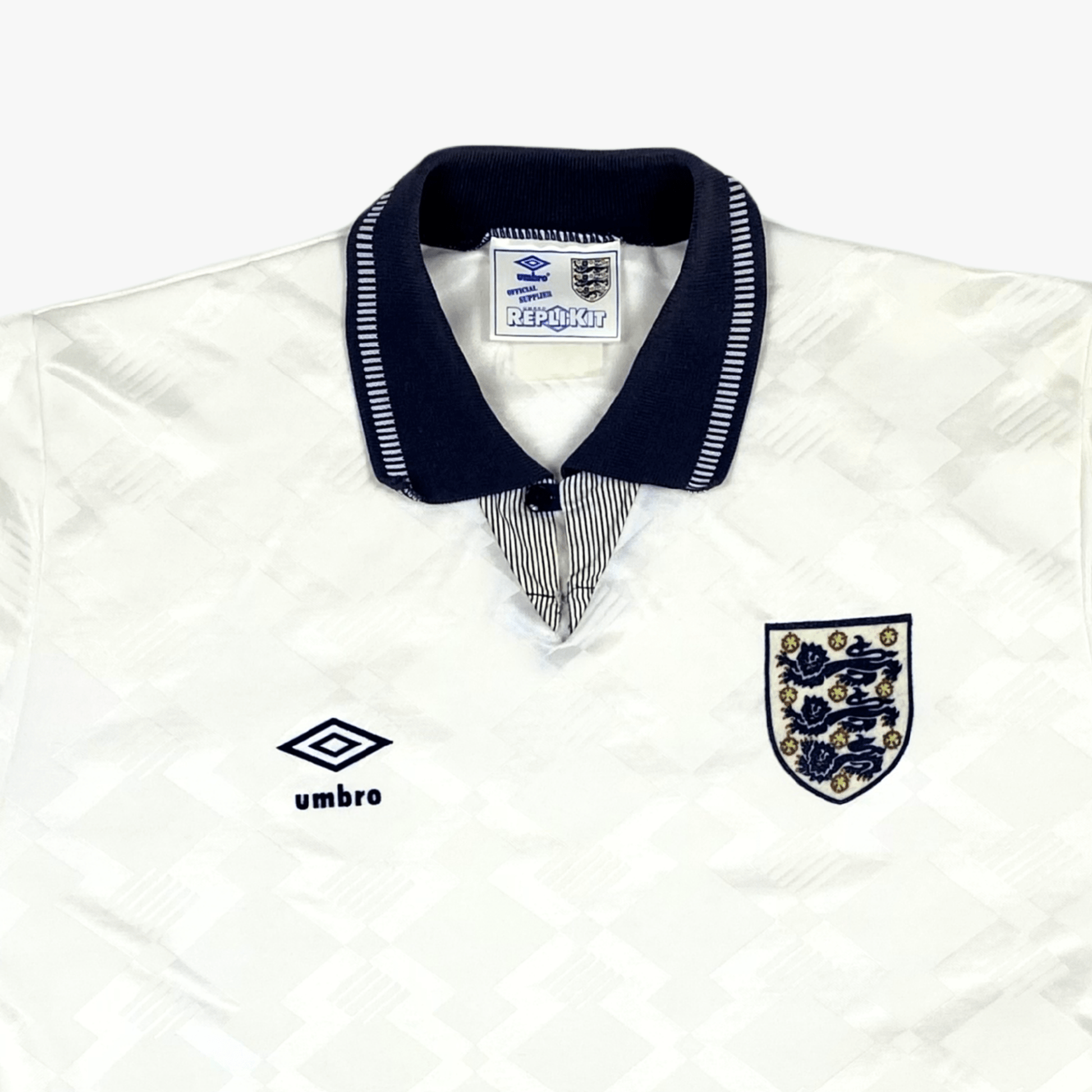 England 1990-92 Home Shirt L