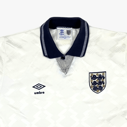 England 1990-92 Home Shirt L