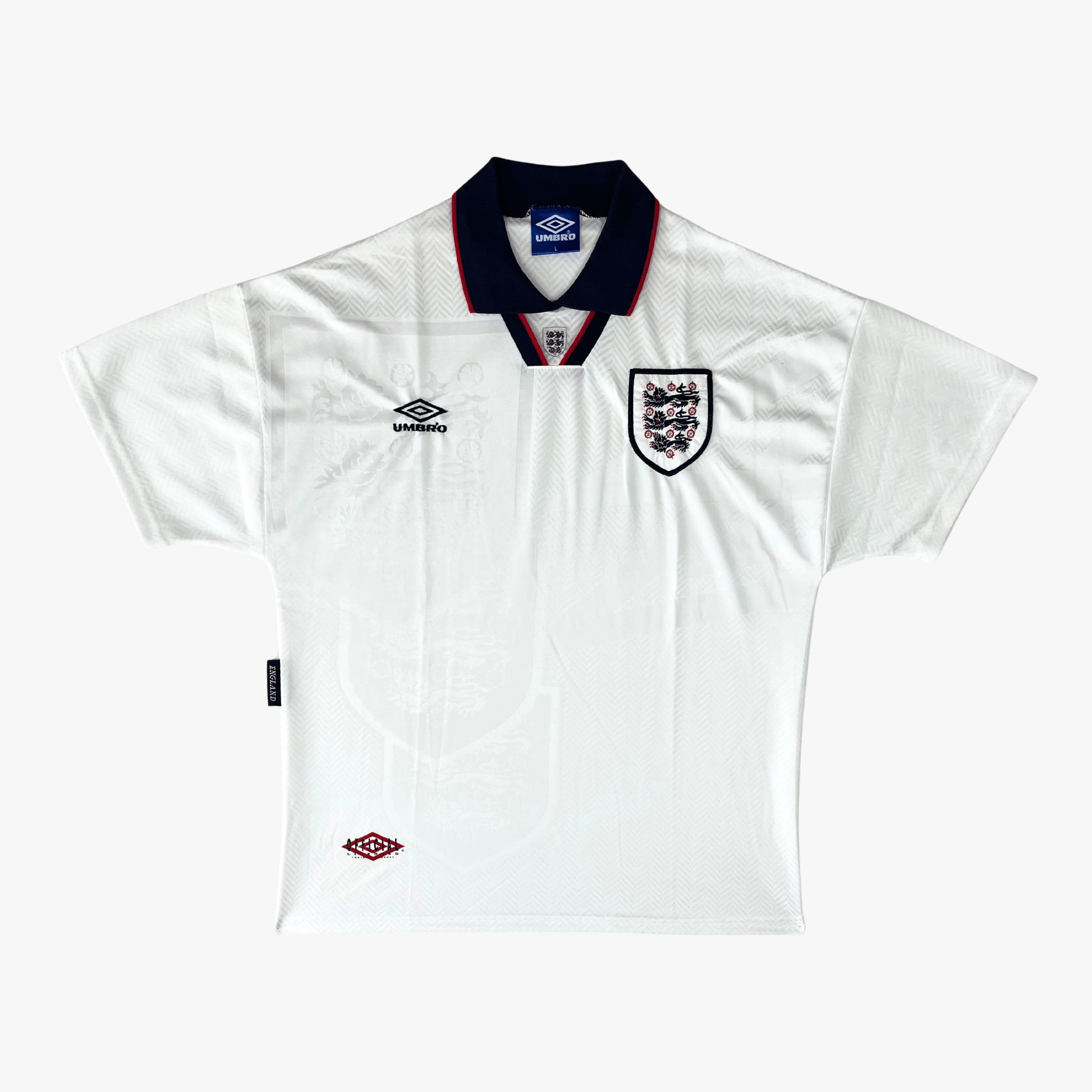 England 1993-95 Home Shirt L