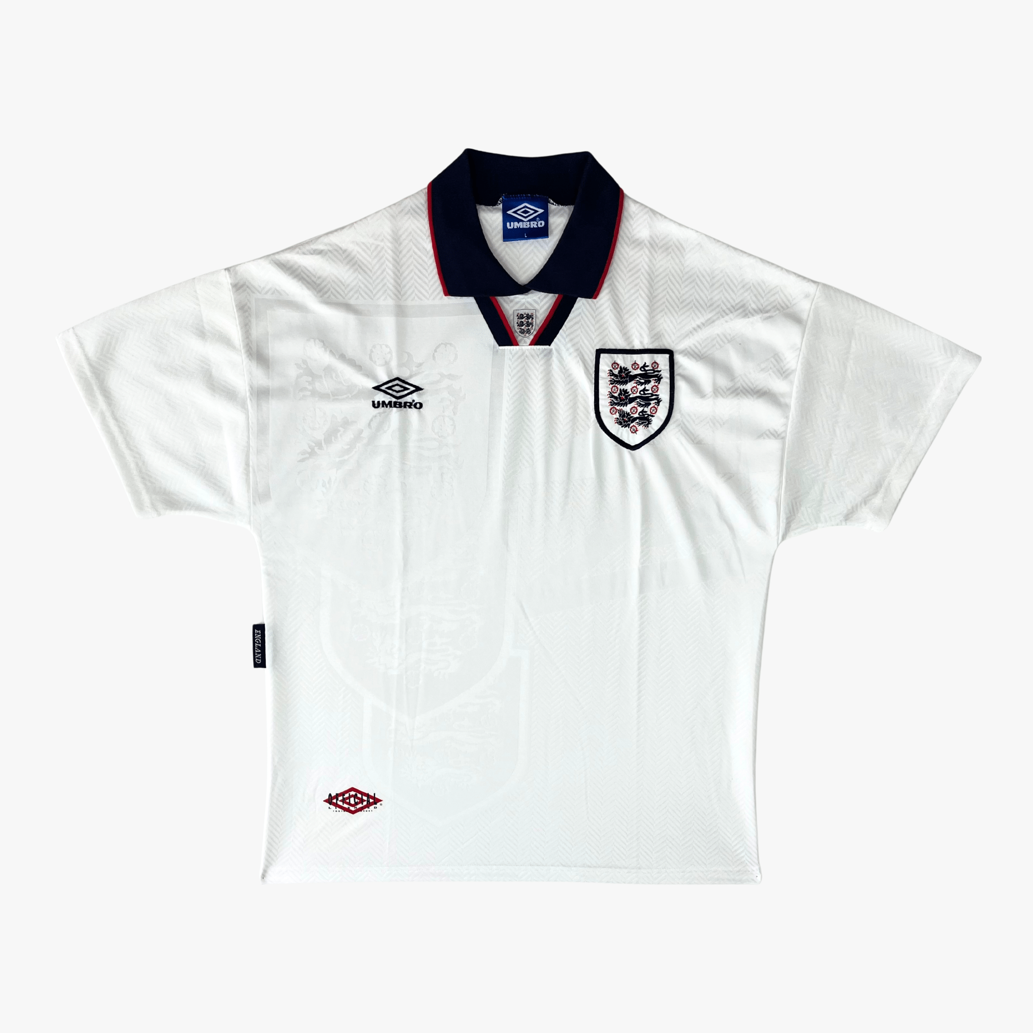 England 1993-95 Home Shirt L