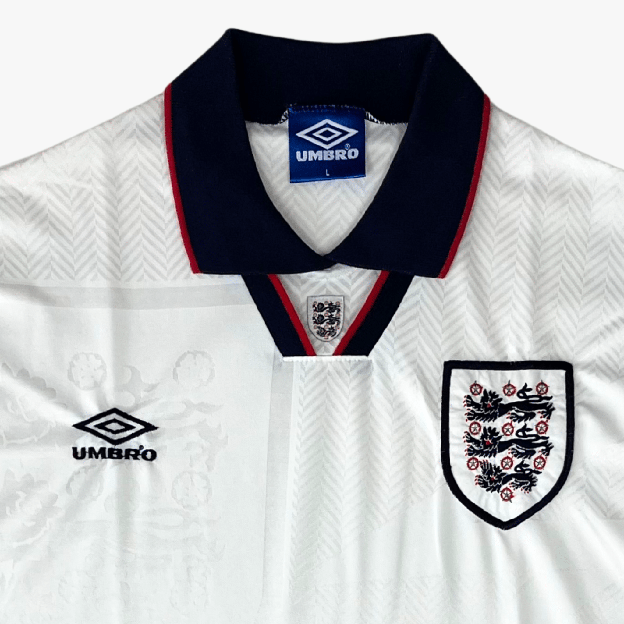 England 1993-95 Home Shirt L