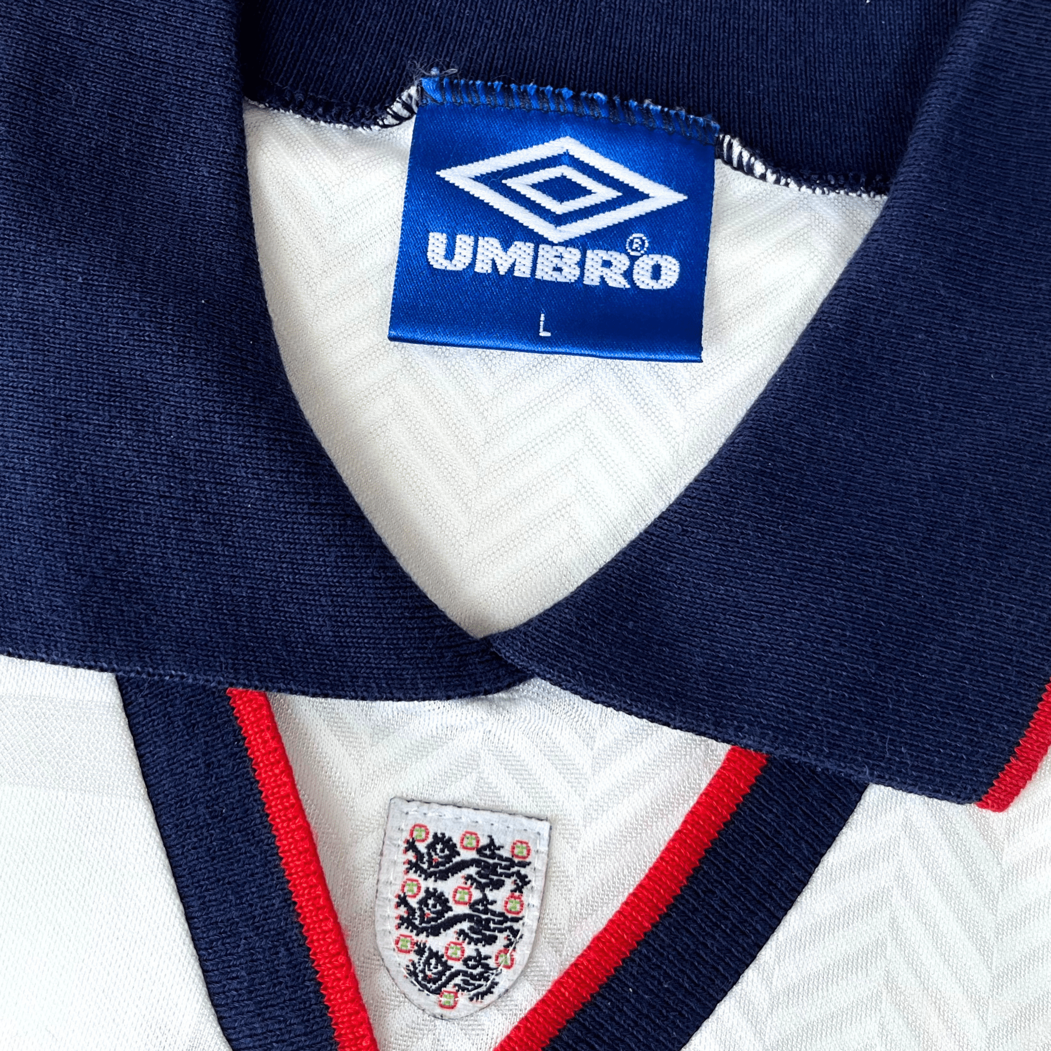 England 1993-95 Home Shirt L