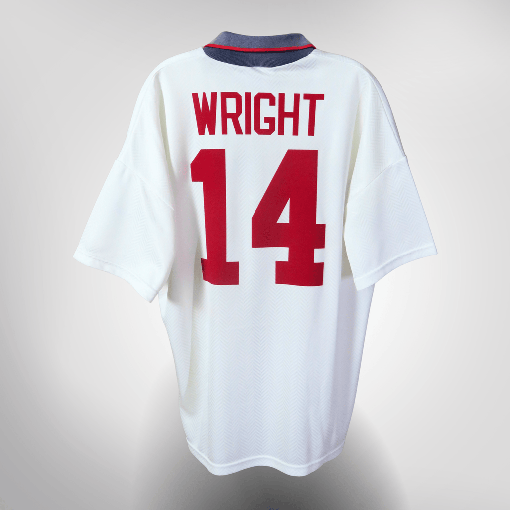 England 1993-95 Home Wright #14 Shirt XL