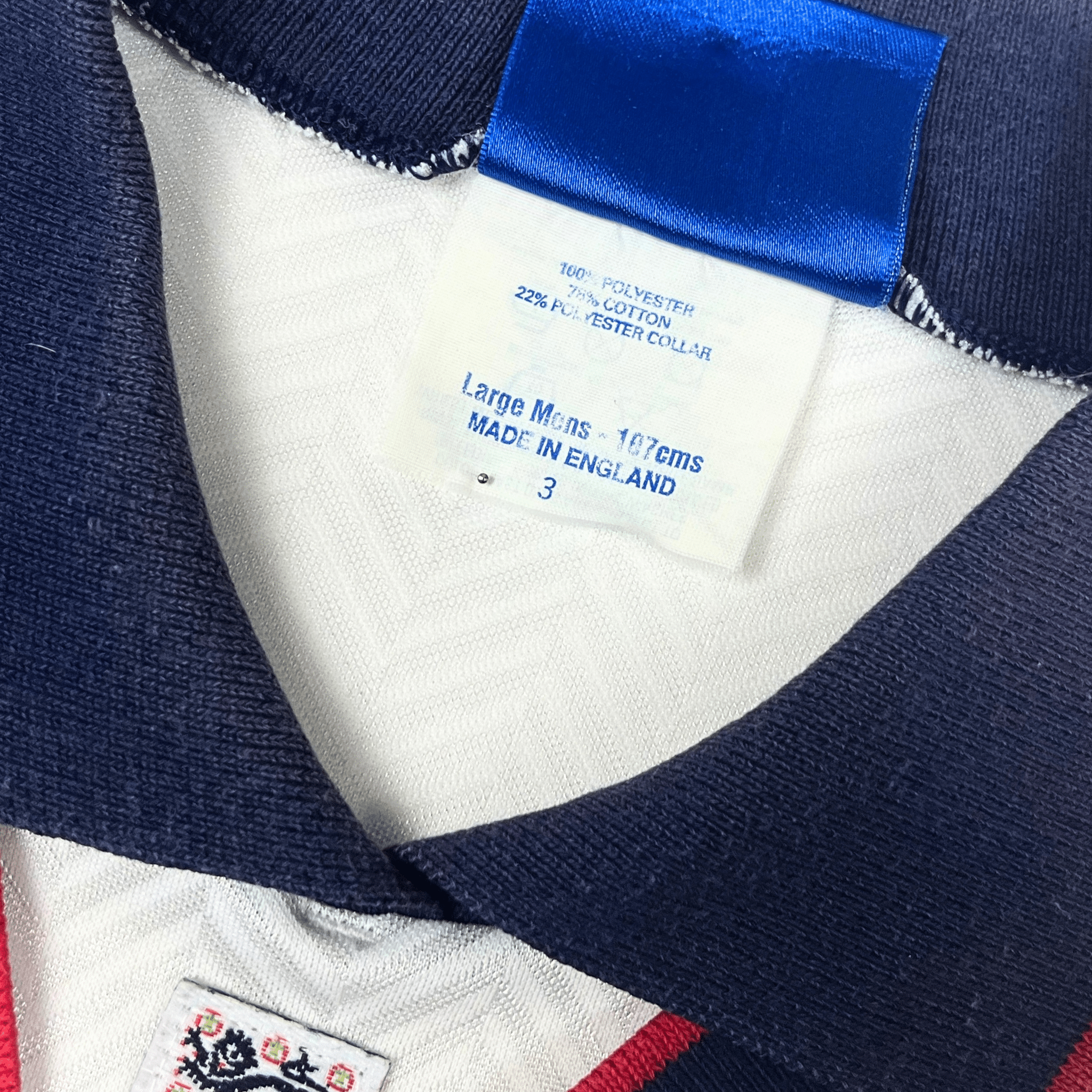 England 1993-95 Home Shirt L