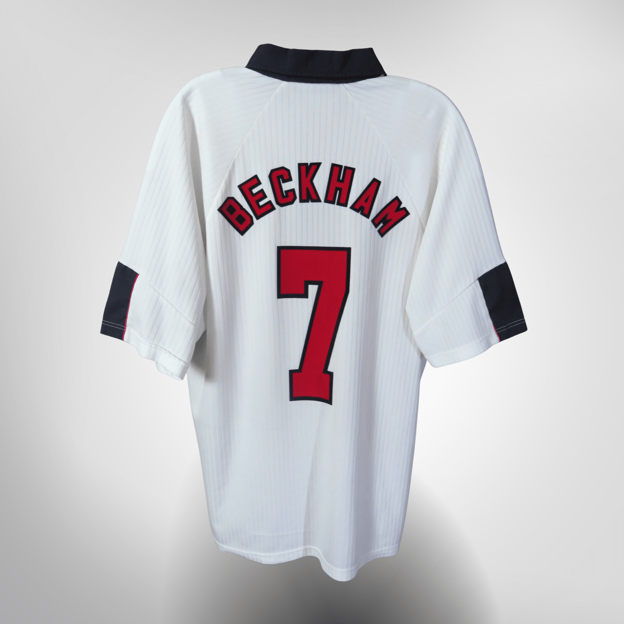 England 1997-99 Home Beckham #7 Shirt XL
