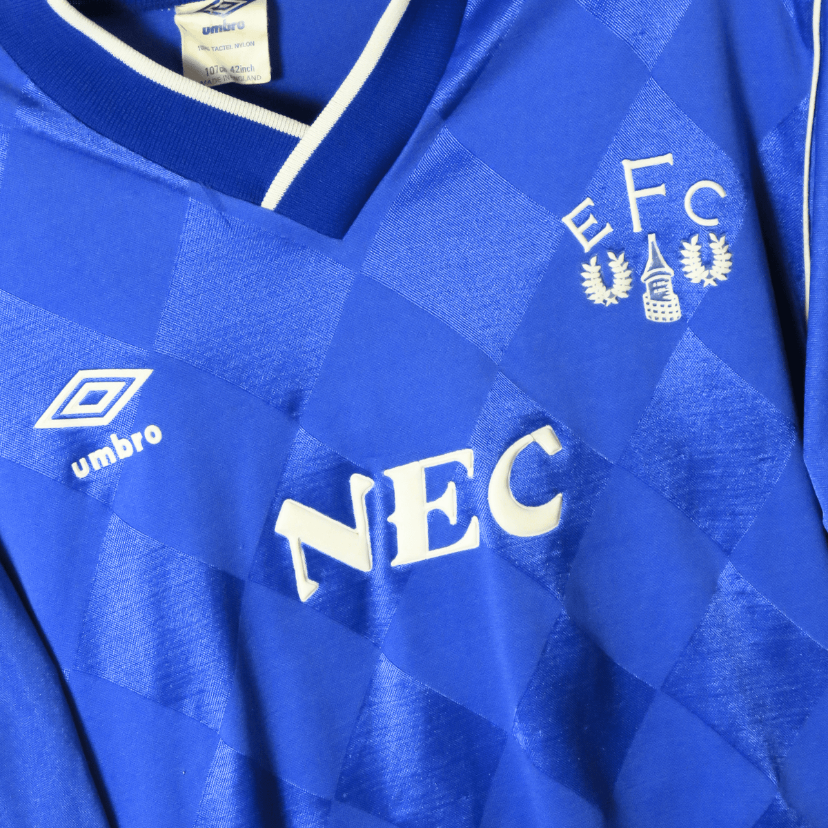 Vintage Everton 1986-1989 Home football shirt, size L | Nostalgic Football Shirts