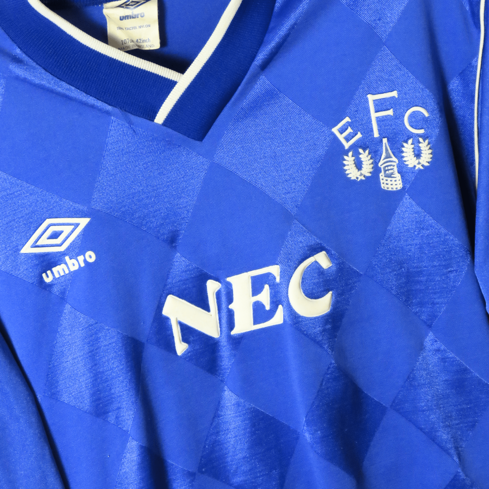 Everton 1986-89 Home Shirt L