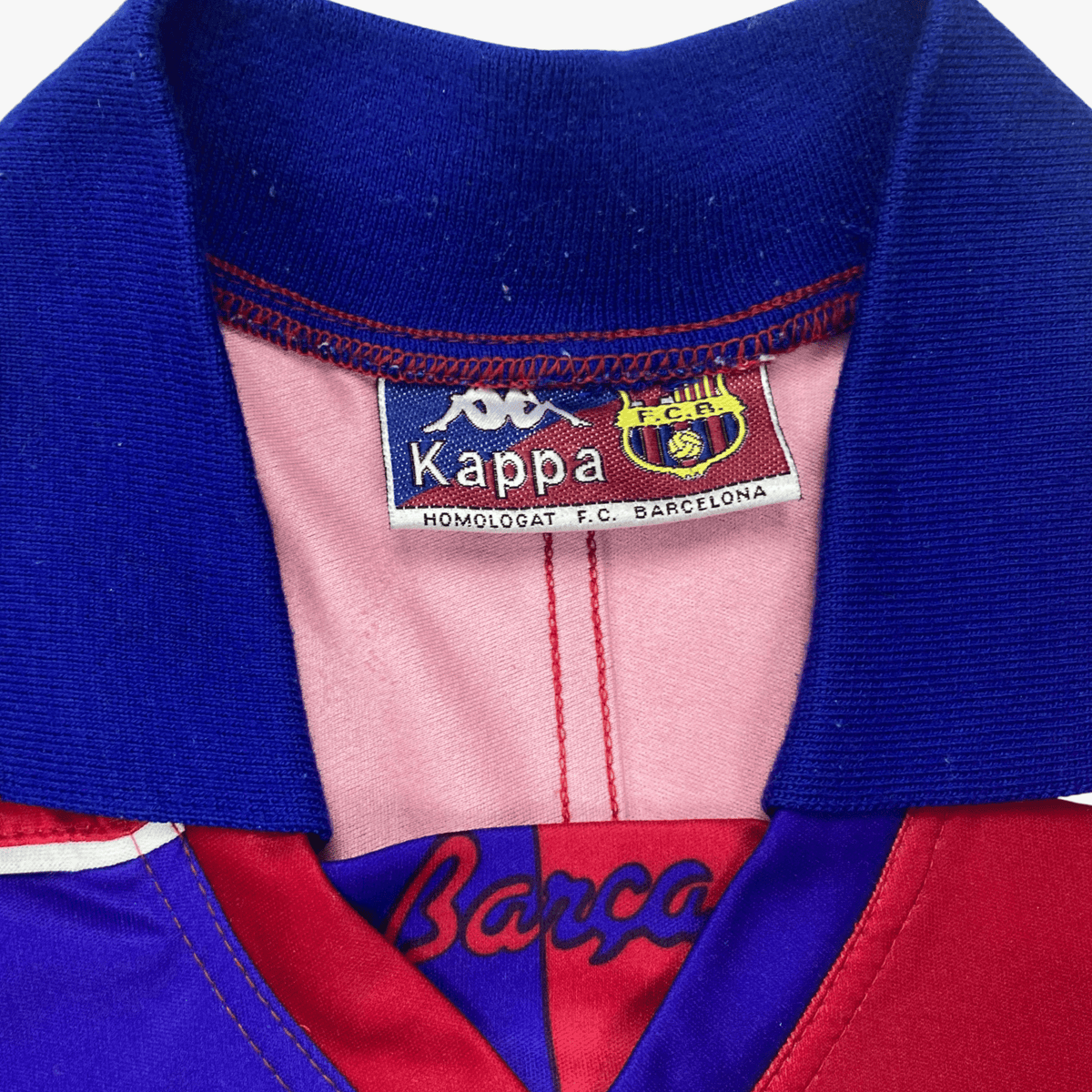 Original FC Barcelona 1992-1995 Home football shirt, size L | Nostalgic Football Shirts