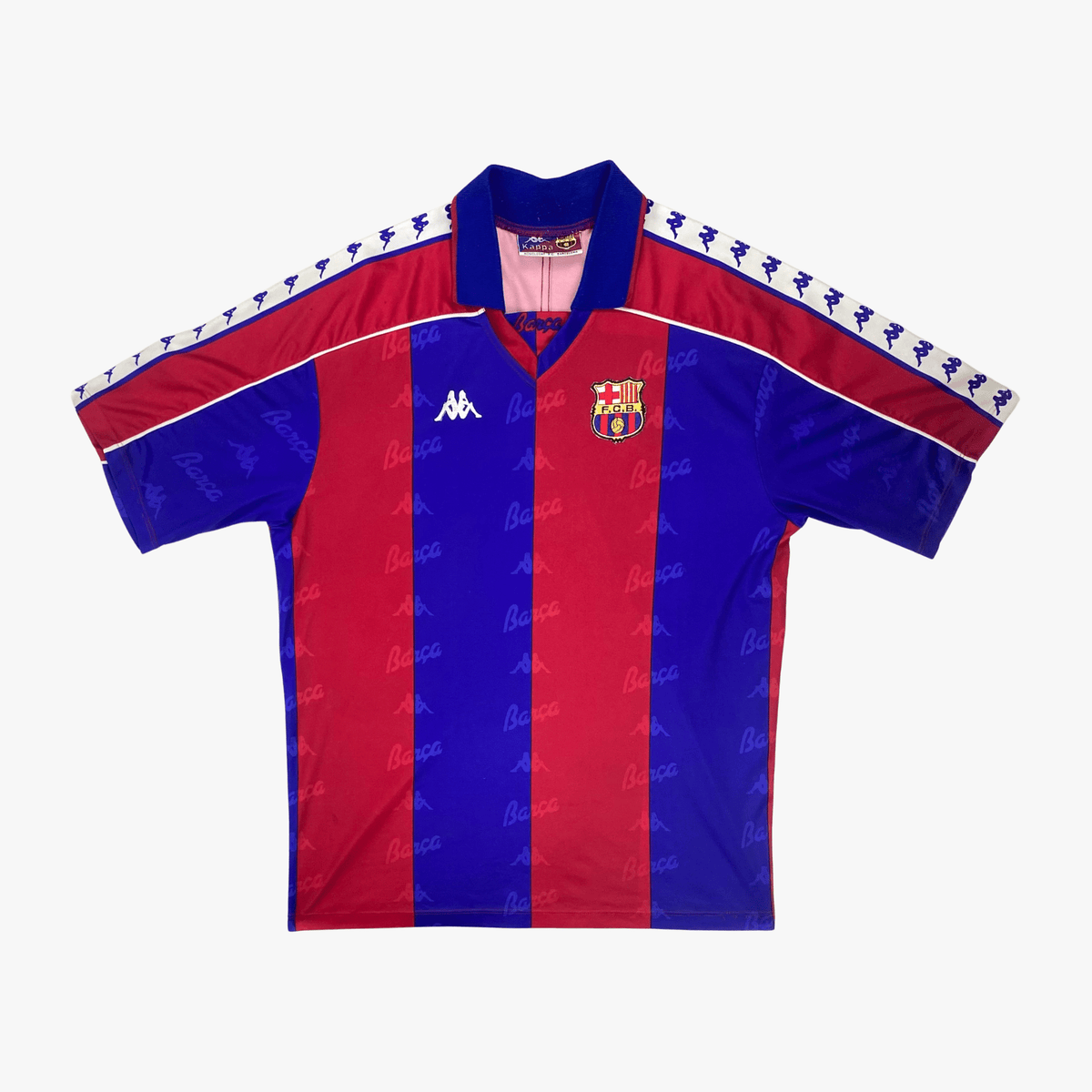 Vintage FC Barcelona 1992-1995 Home football shirt, size L | Nostalgic Football Shirts
