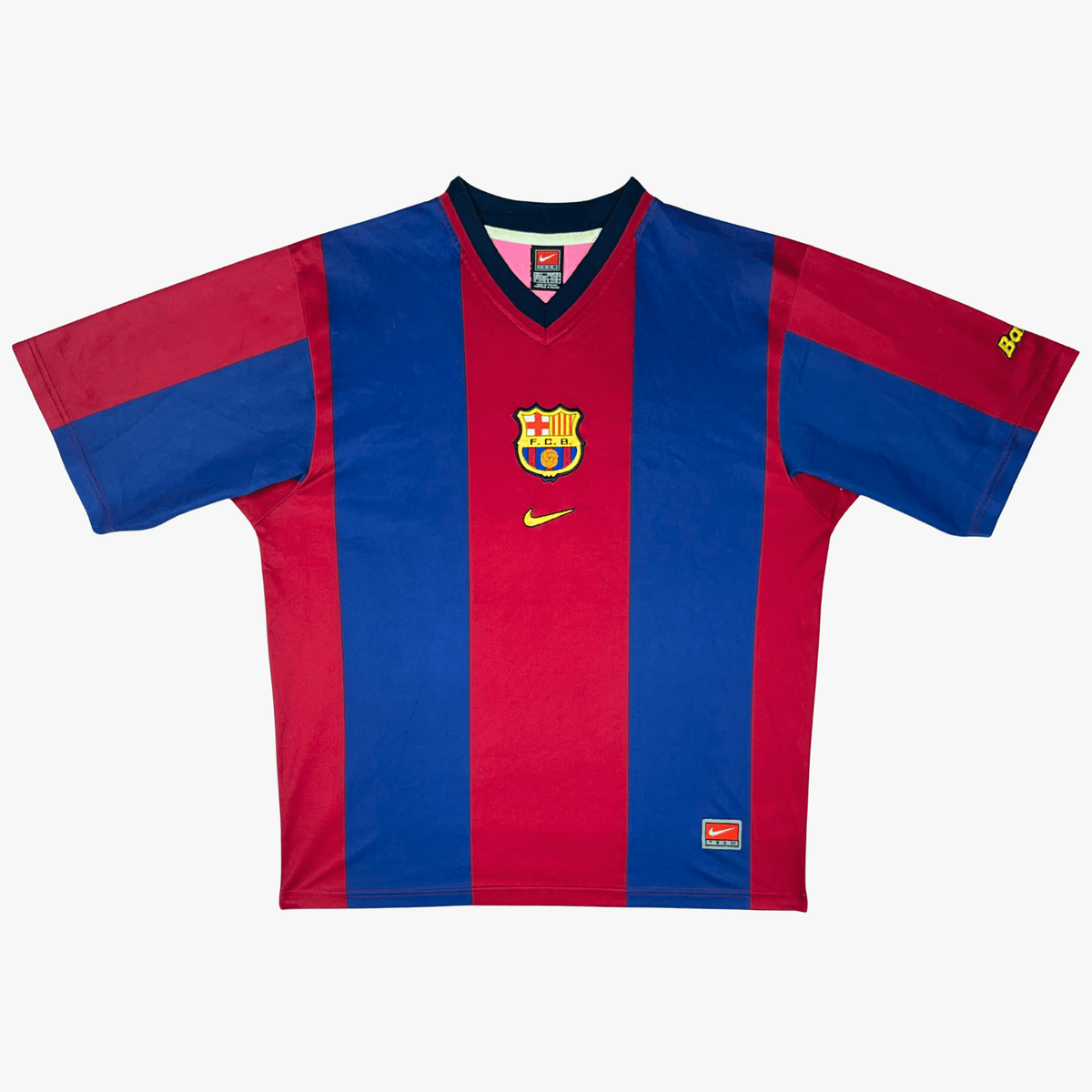 Vintage FC Barcelona 1998-1999 Home football shirt, size L | Nostalgic Football Shirts