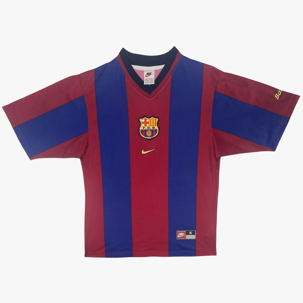 Vintage FC Barcelona 1998-1999 Home football shirt, size S | Nostalgic Football Shirts