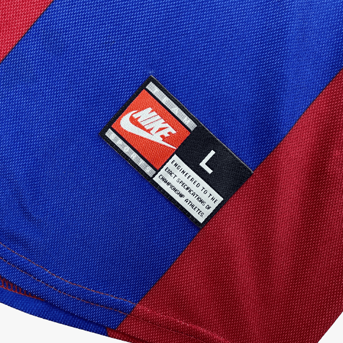 Authentic Nike FC Barcelona 1998-1999 Home shirt, size L | Nostalgic Football Shirts