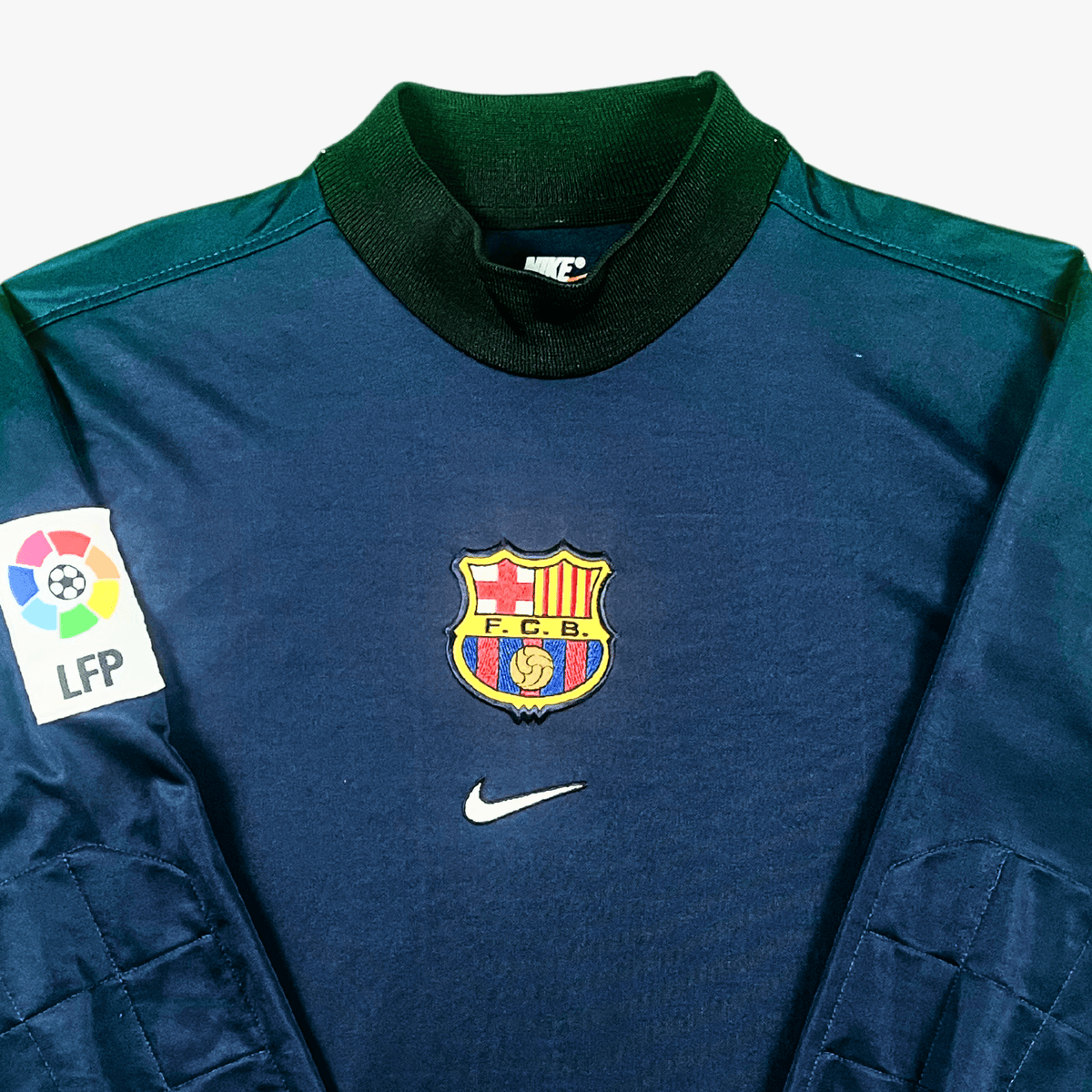 Authentic Nike FC Barcelona 1998-1999 Goalkeeper shirt, size S | Nostalgic Football Shirts