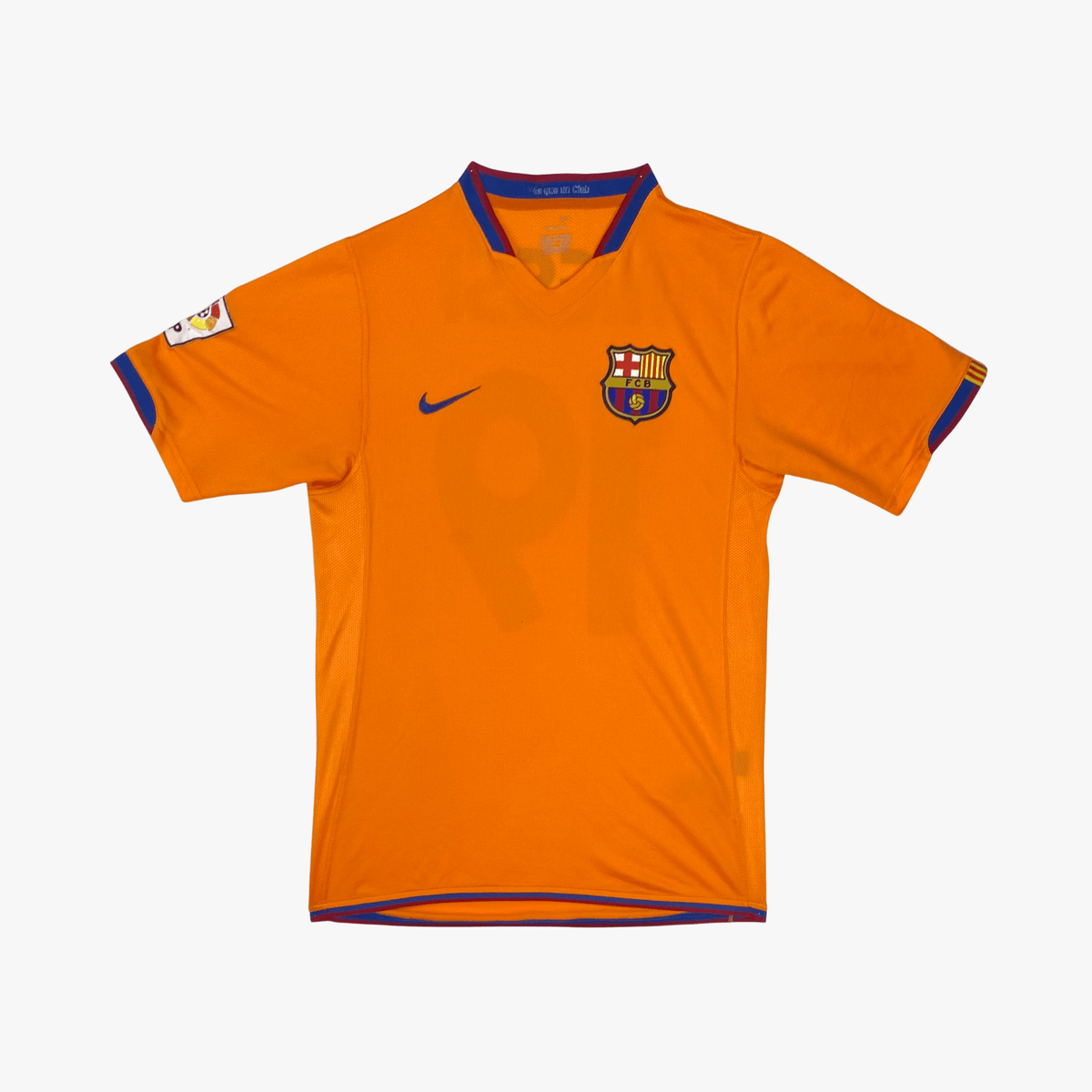 Authentic Nike FC Barcelona 2006-2007 Away shirt, Messi 10 on the back, size S | Nostalgic Football Shirts
