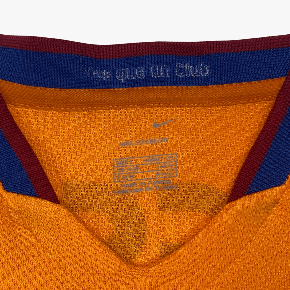 Authentic Nike FC Barcelona 2006-2007 Away shirt, Messi 10 on the back, size S | Nostalgic Football Shirts