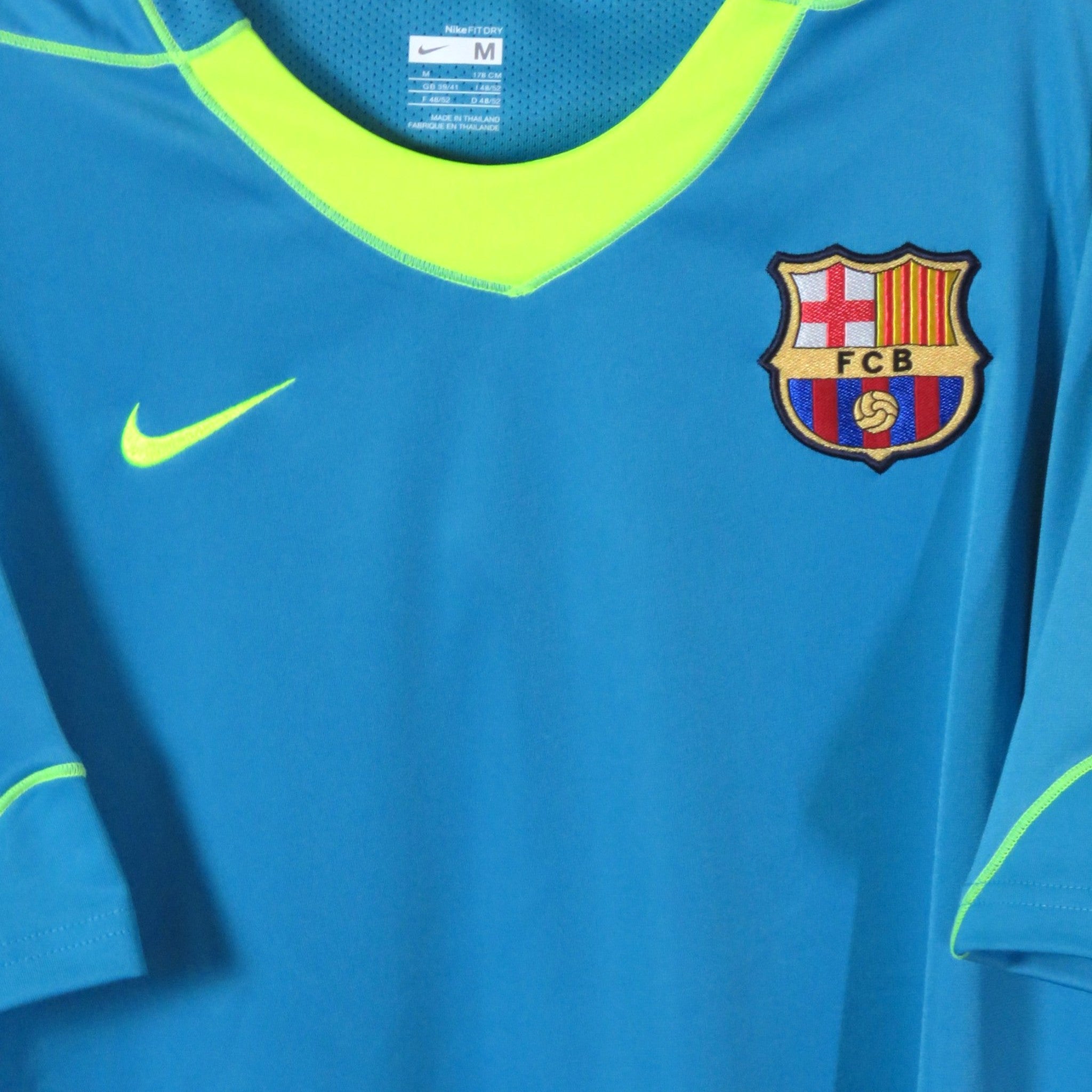 FC Barcelona 2007-08 Training Shirt BNWT M – Nostalgic Football Shirts