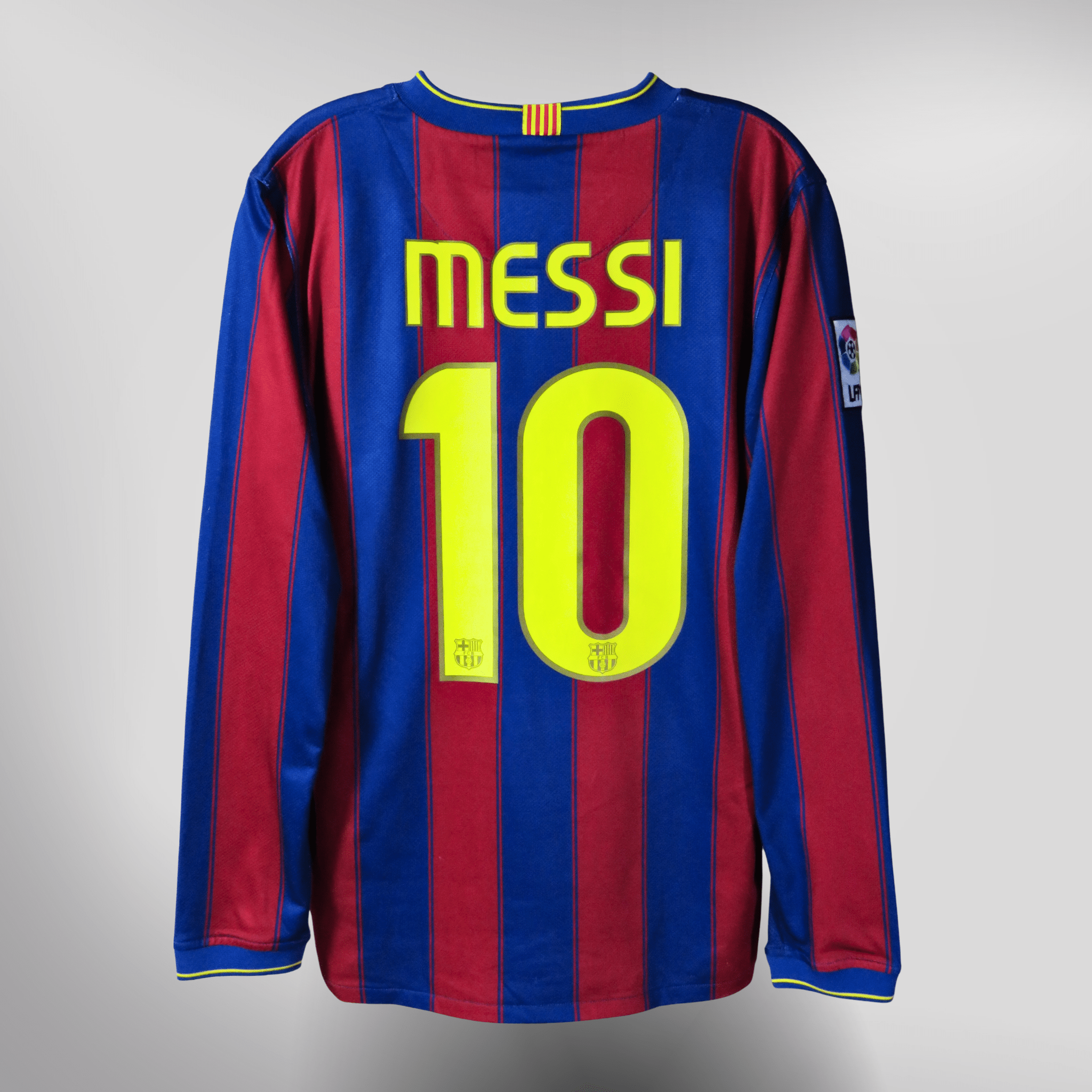 FC Barcelona 2009-10 Home Messi #10 Shirt M – Nostalgic Football