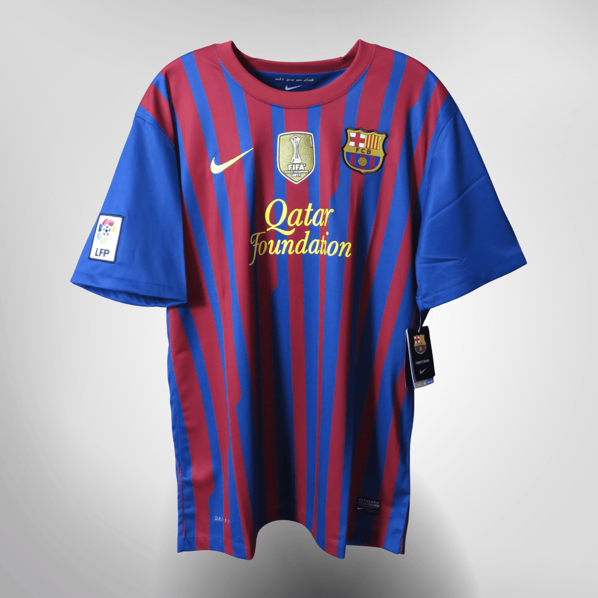 Authentic Nike FC Barcelona 2011-2012 Home shirt, Messi 10 on the back, size XL | Nostalgic Football Shirts