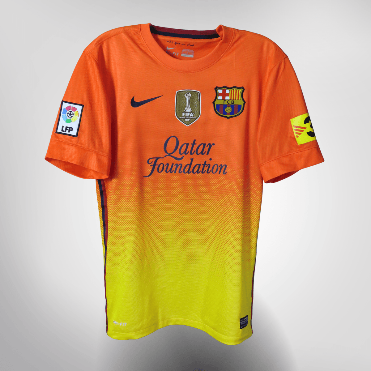 Authentic Nike FC Barcelona 2012-2013 Away shirt, Messi 10 on the back, size S | Nostalgic Football Shirts