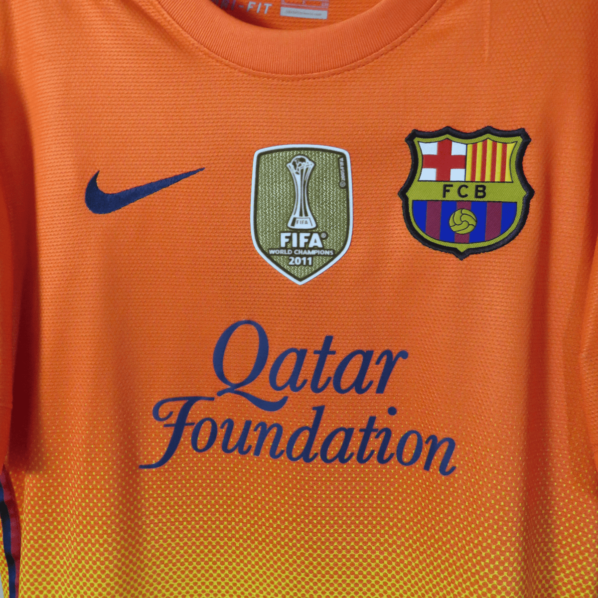 Original FC Barcelona 2012-2013 Away football shirt, size S, Messi 10 | Nostalgic Football Shirts