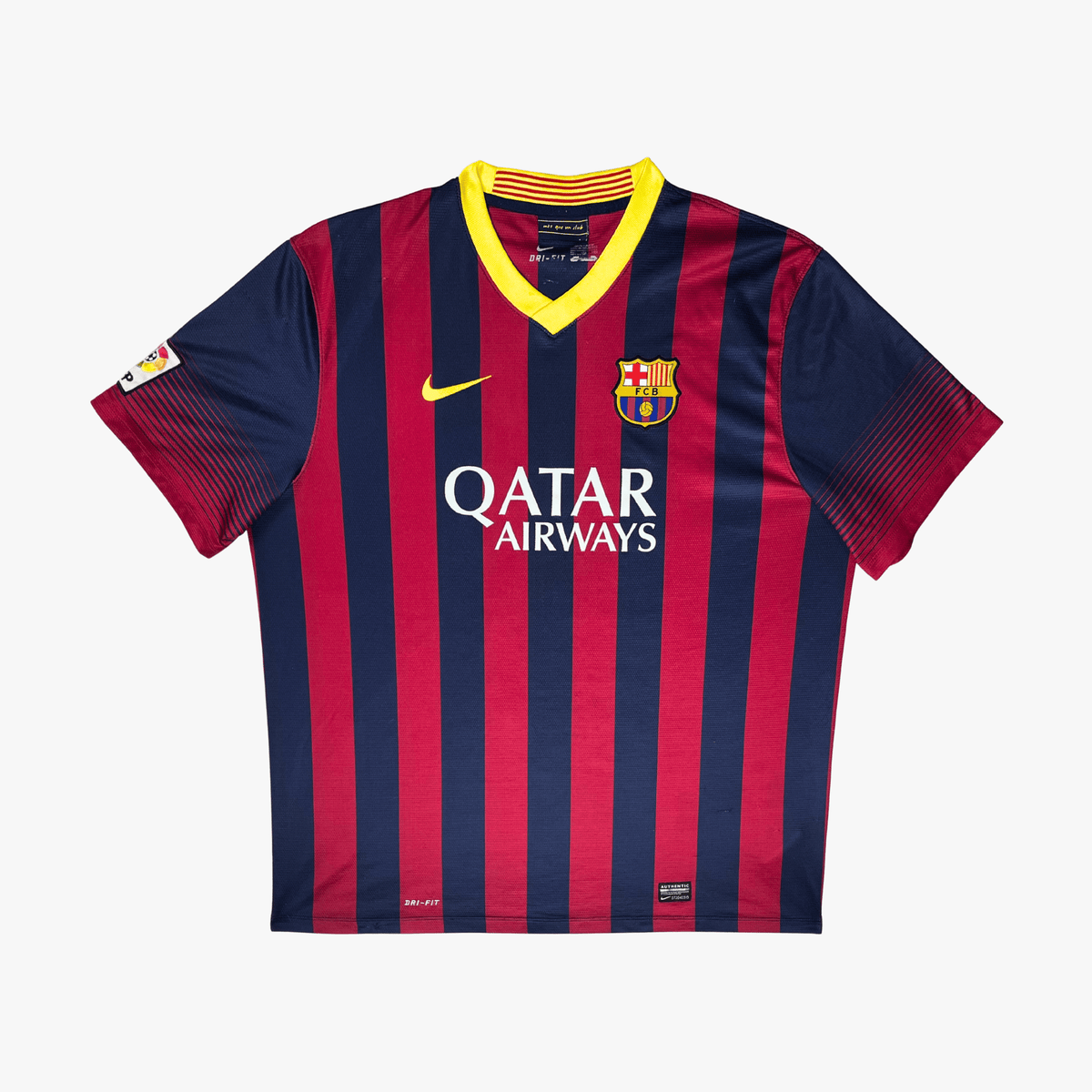 Authentic Nike FC Barcelona 2013-2014 Home shirt, Neymar Jr 11 on the back, size XXL | Nostalgic Football Shirts