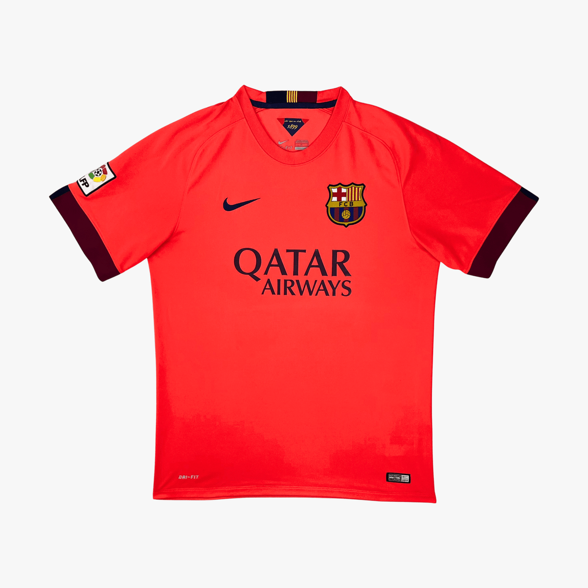 Authentic Nike FC Barcelona 2014-2015 Away shirt, Neymar Jr 11 on the back, size L | Nostalgic Football Shirts