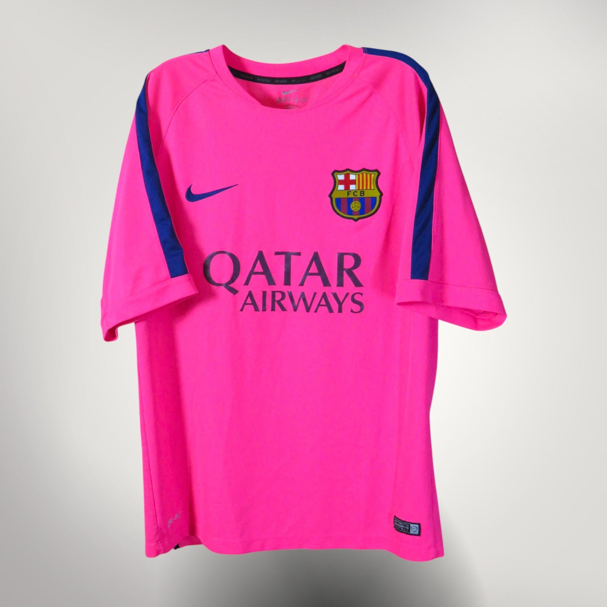 Vintage FC Barcelona 2014-2015 Training football shirt, size XL | Nostalgic Football Shirts