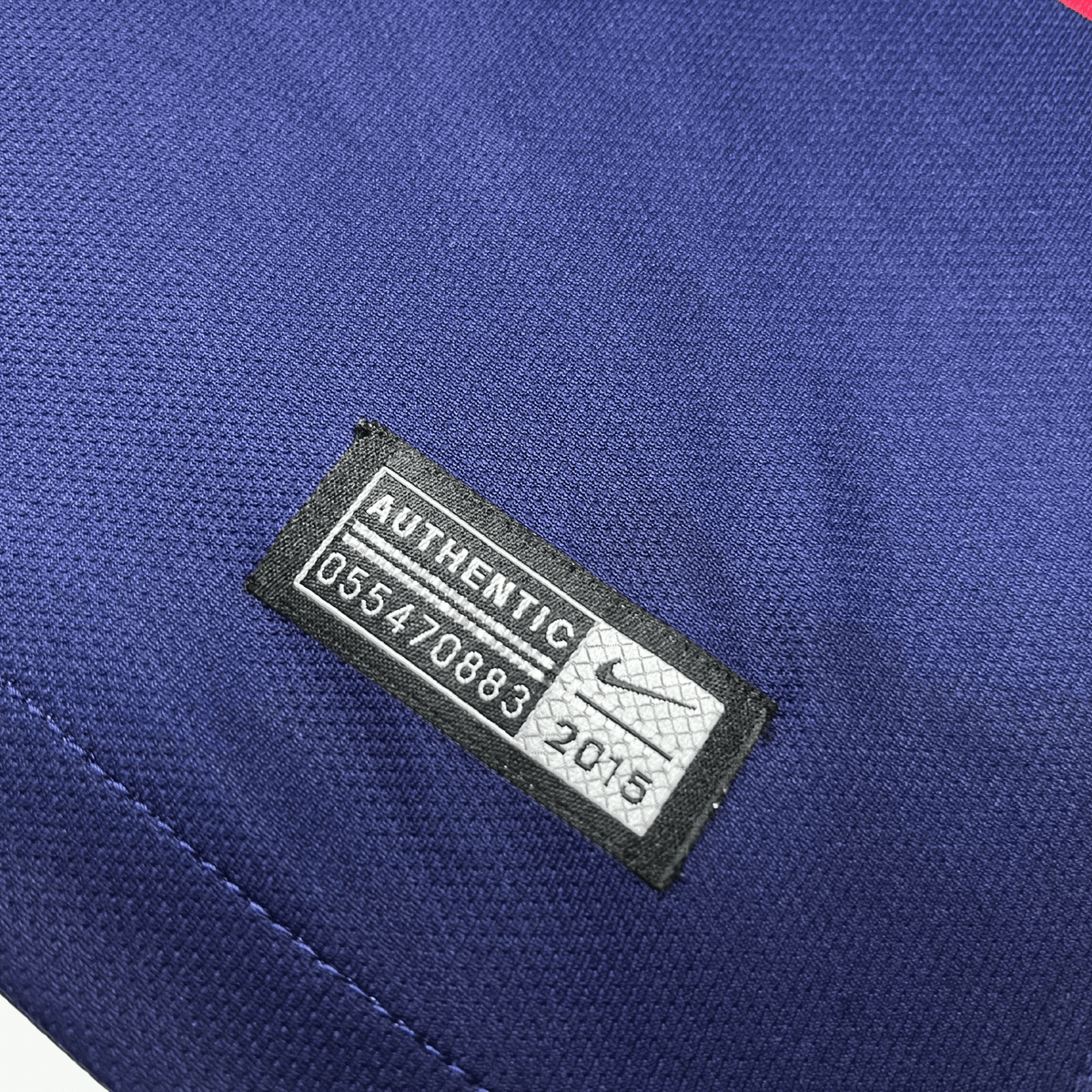 Authentic Nike FC Barcelona 2015-2016 Home shirt, Messi 10 on the back, size XL | Nostalgic Football Shirts