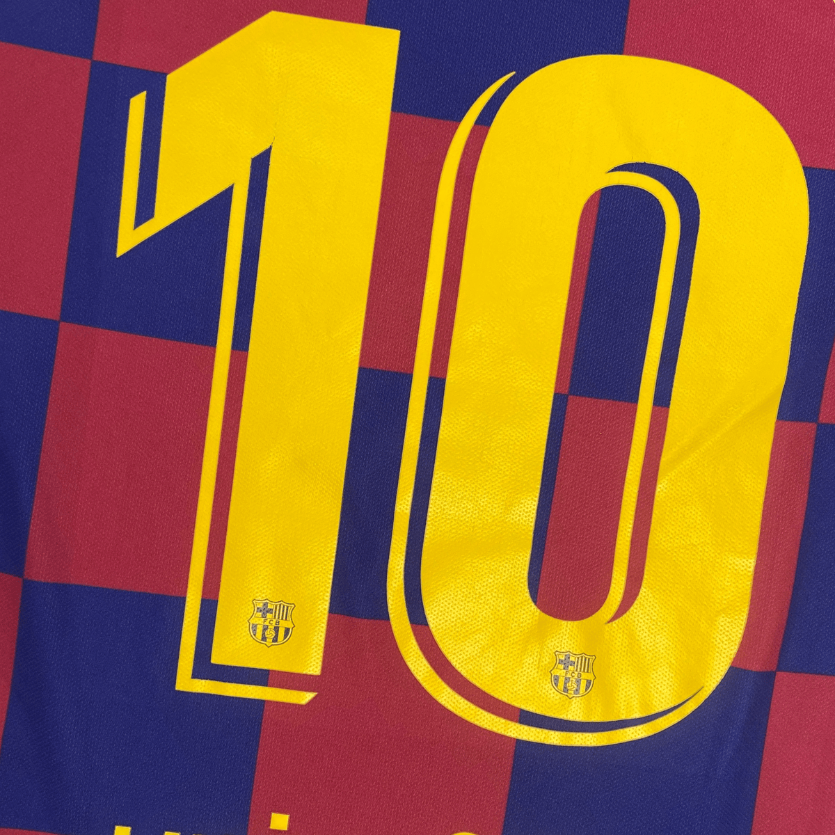 Authentic Nike FC Barcelona 2019-2020 Home shirt, Messi 10 on the back, size M | Nostalgic Football Shirts